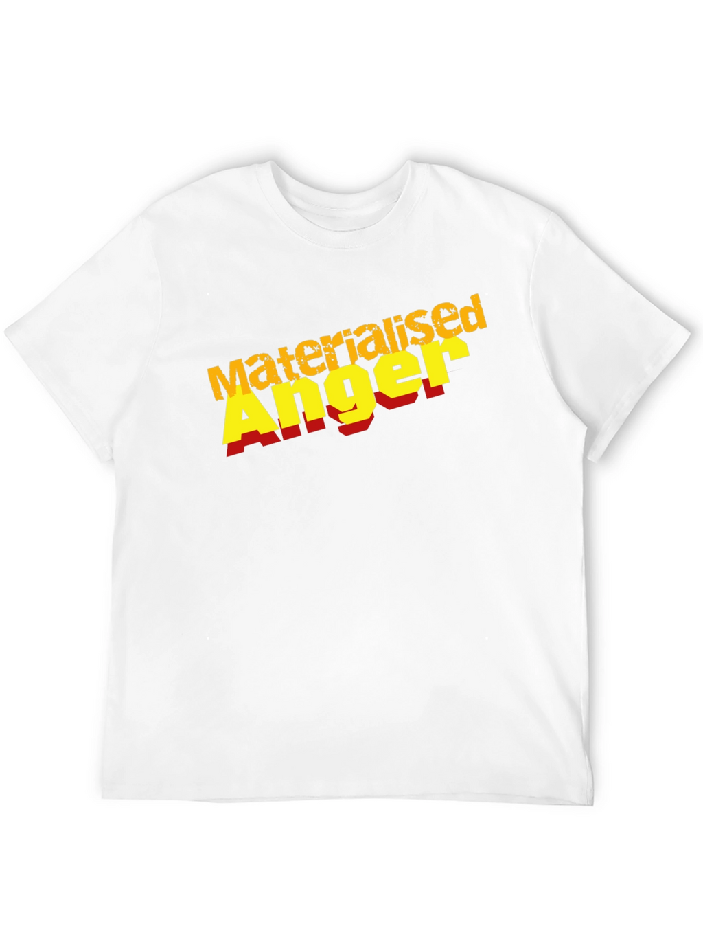 Materialised Anger Black T-Shirt