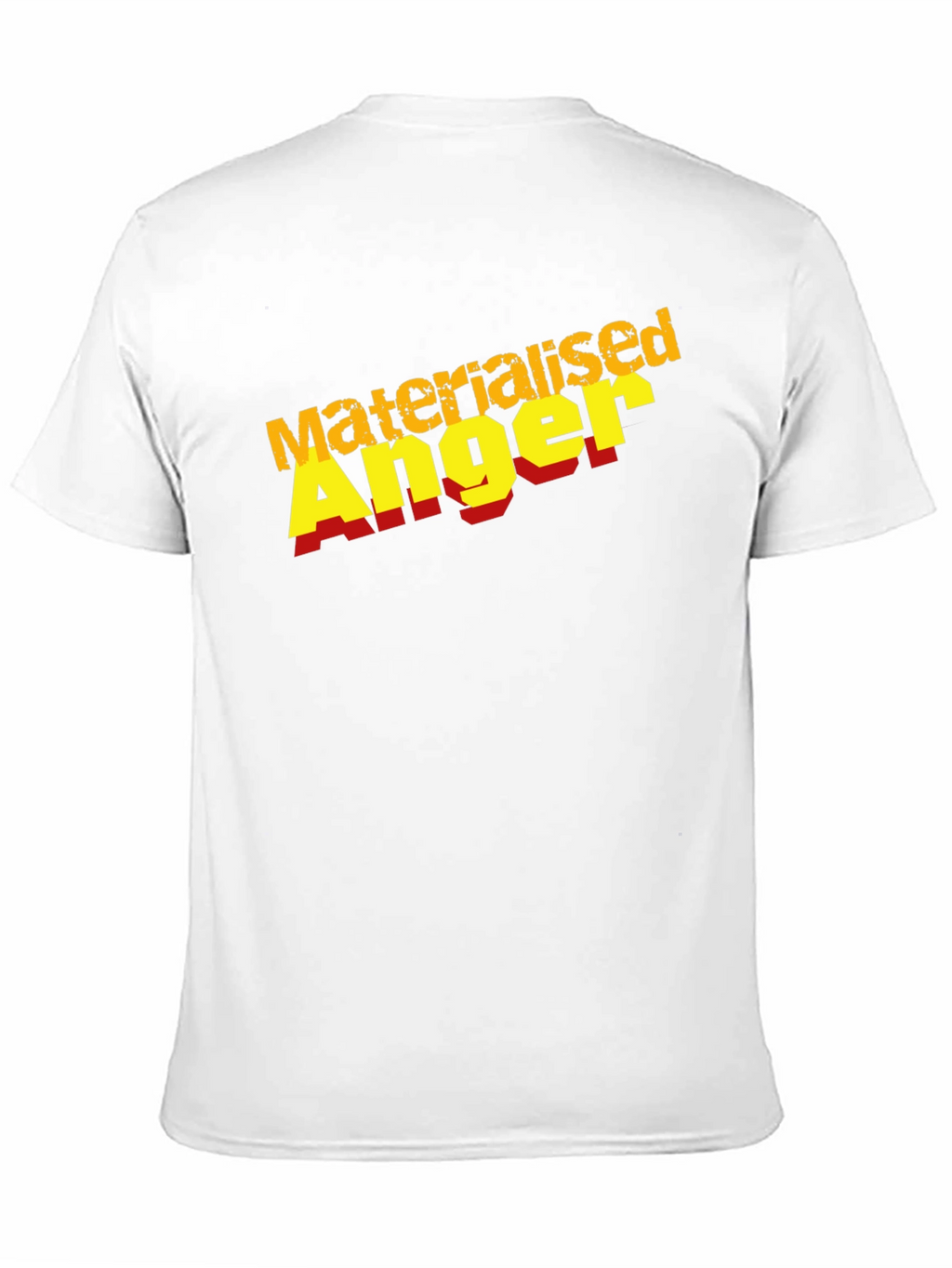 Materialised Anger Black T-Shirt