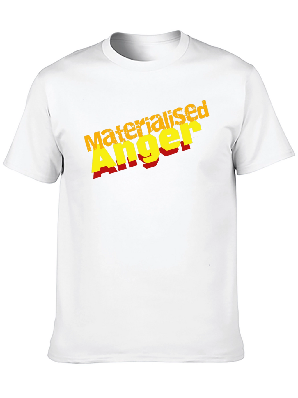 Materialised Anger Black T-Shirt