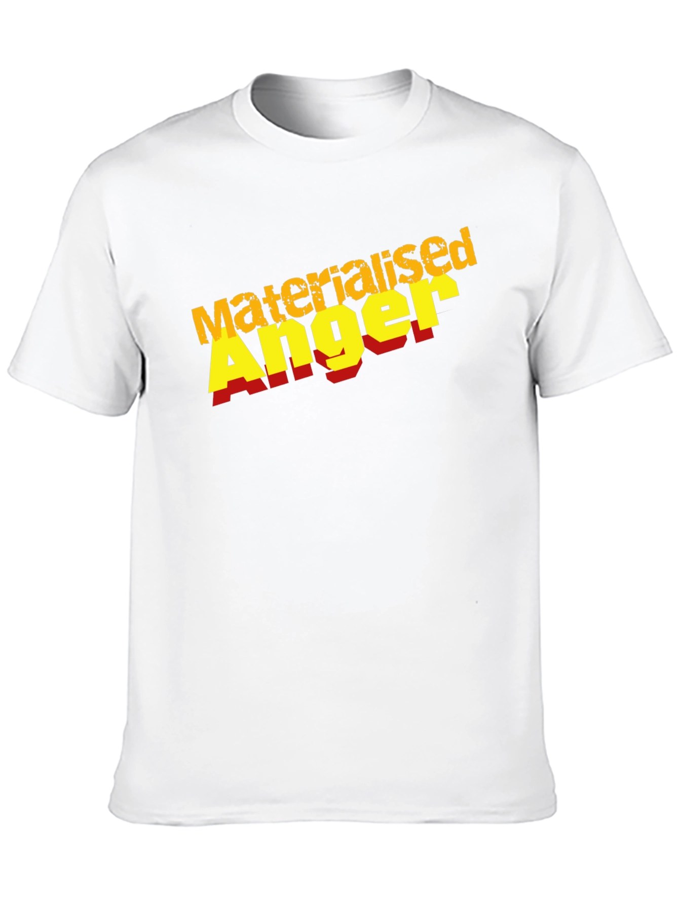 Materialised Anger Black T-Shirt