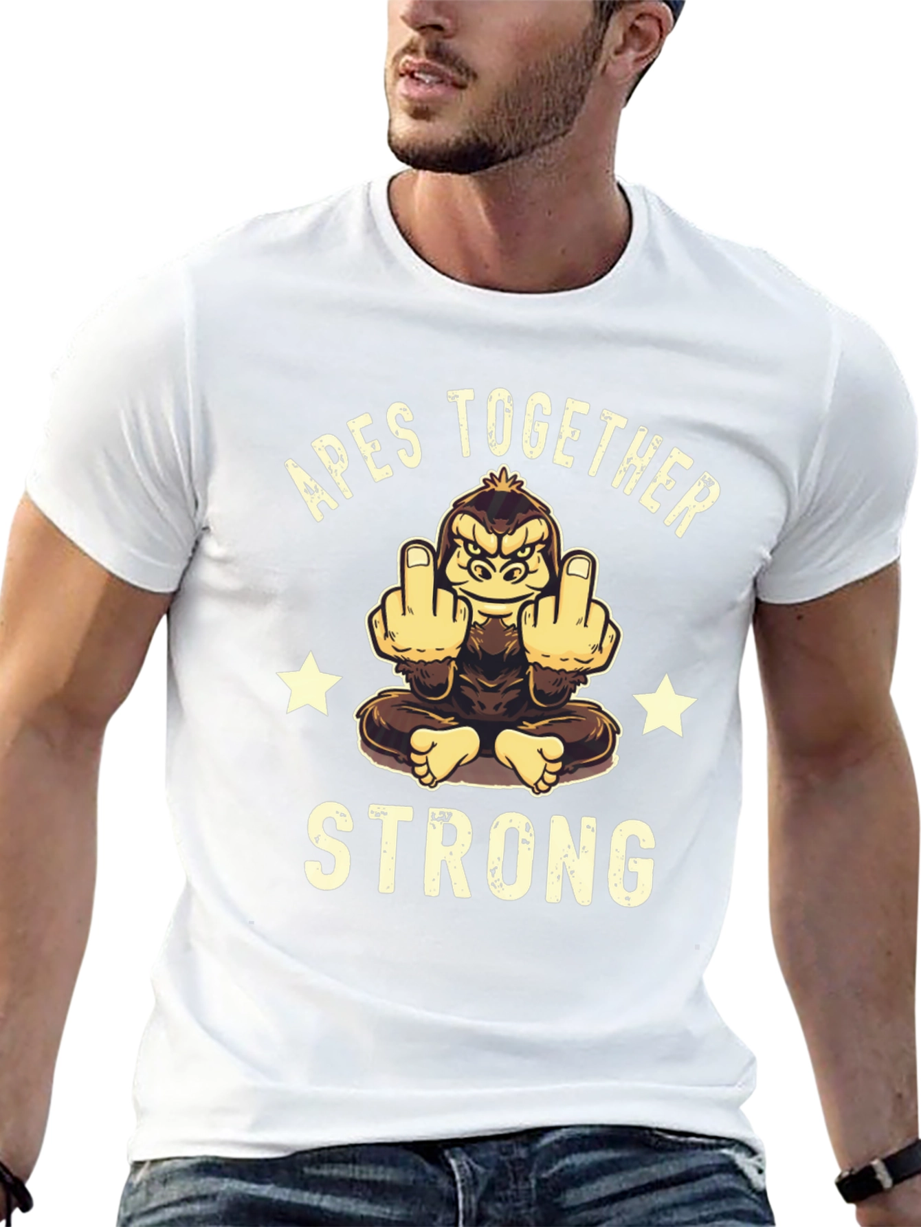 Apes Together Strong Graphic T-Shirt