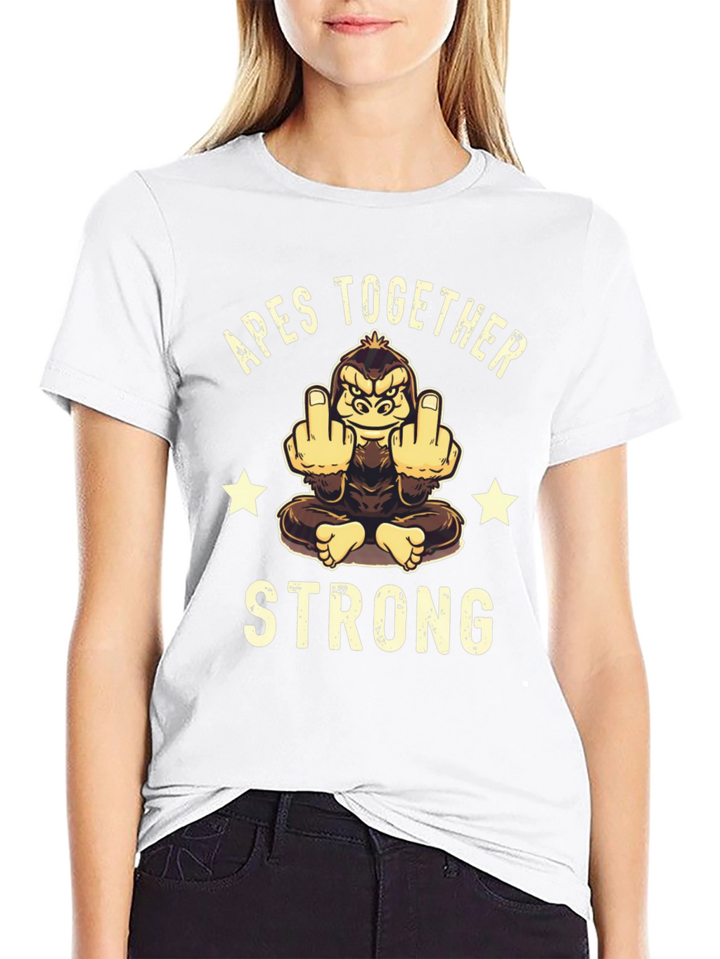 Apes Together Strong Graphic T-Shirt