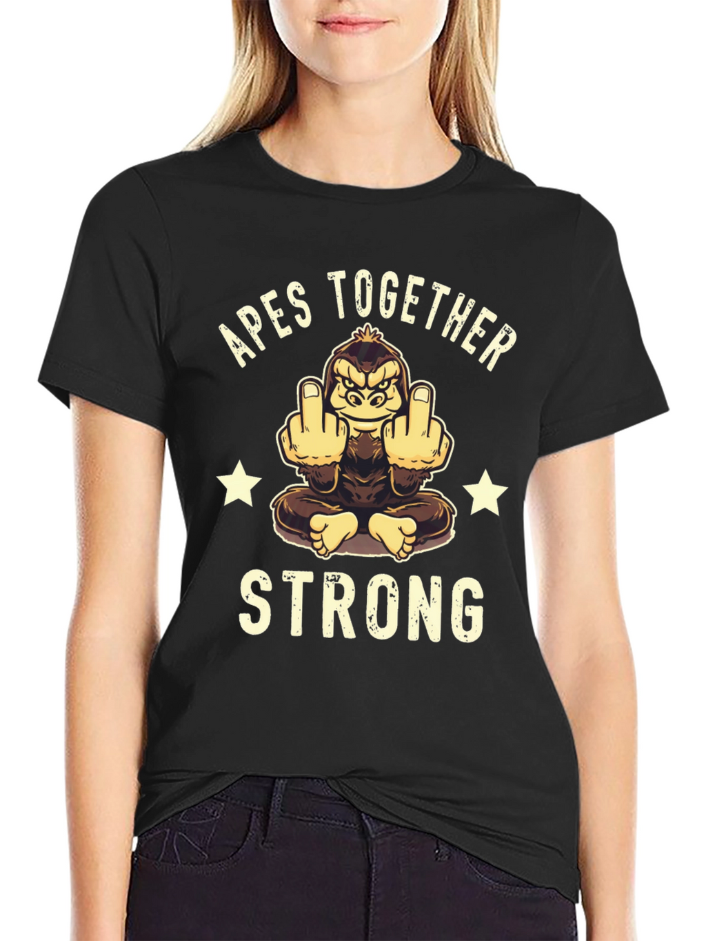 Apes Together Strong Graphic T-Shirt