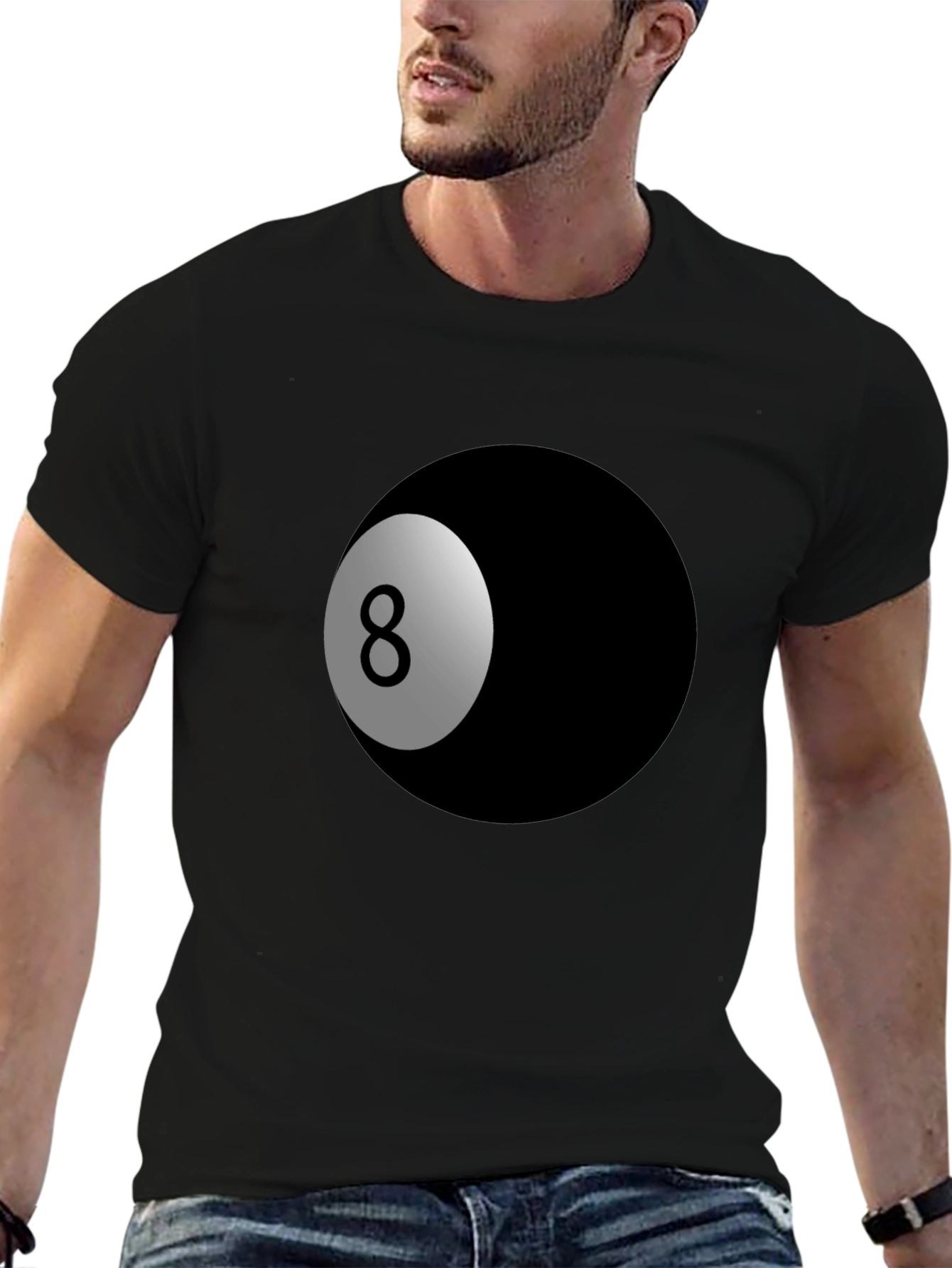 8 Ball Graphic T-Shirt - Classic Cool