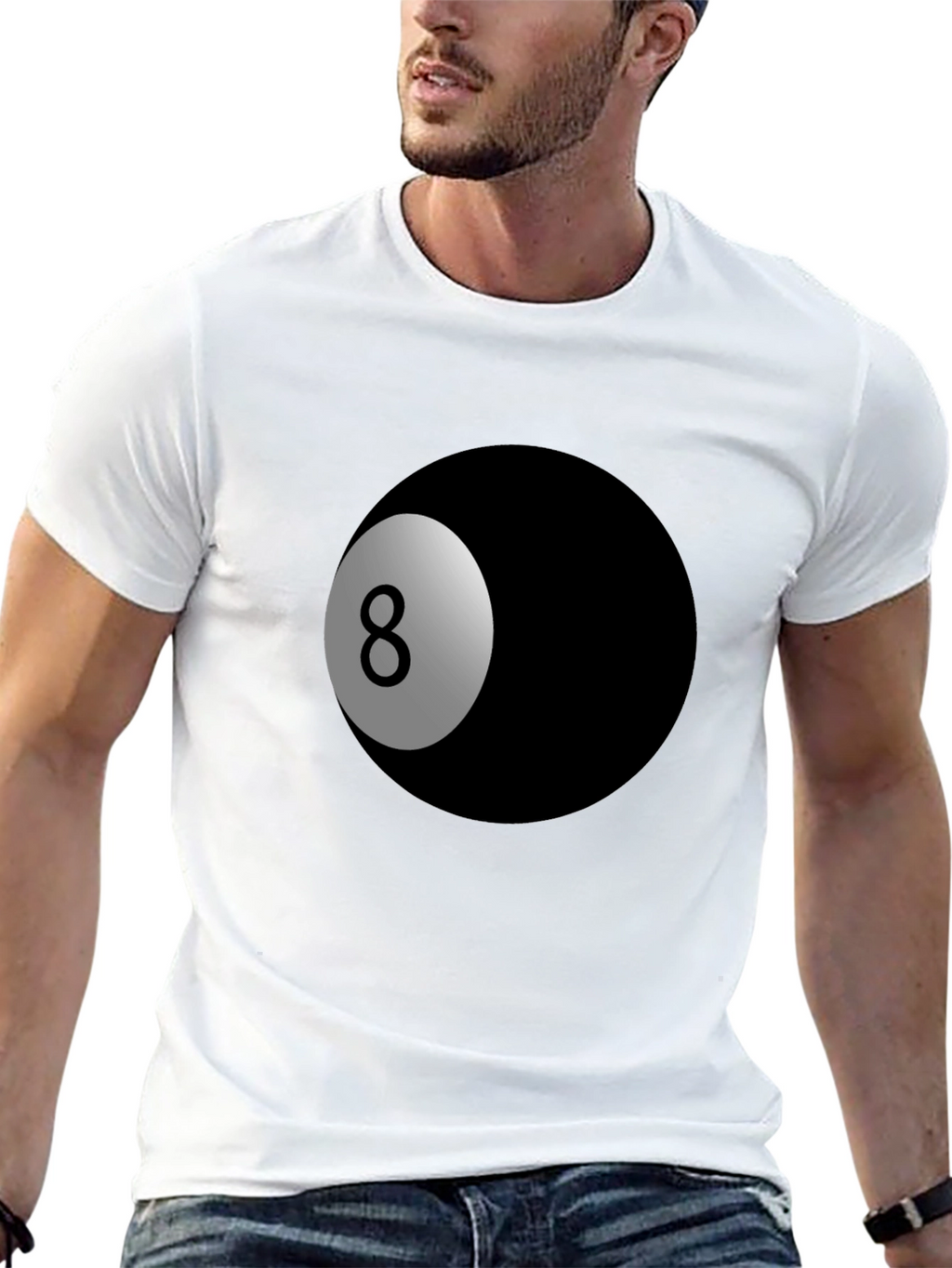 8 Ball Graphic T-Shirt - Classic Cool