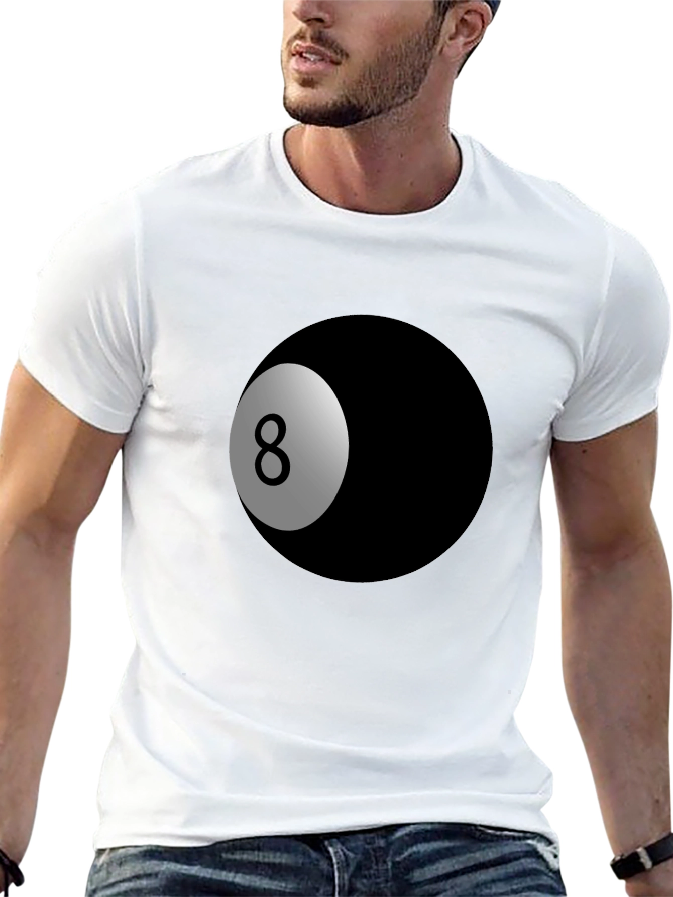 8 Ball Graphic T-Shirt - Classic Cool
