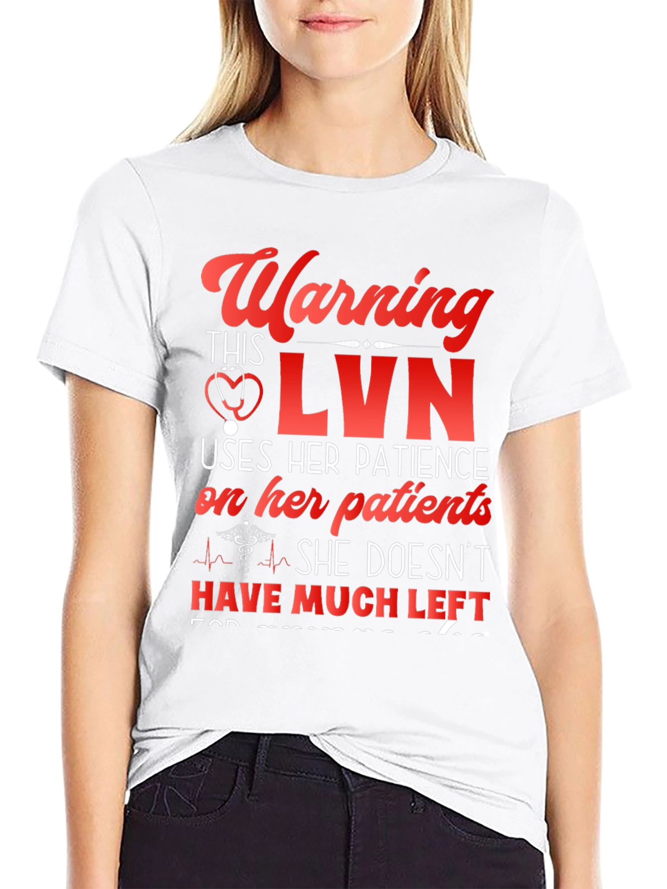 Warning LVN T-Shirt