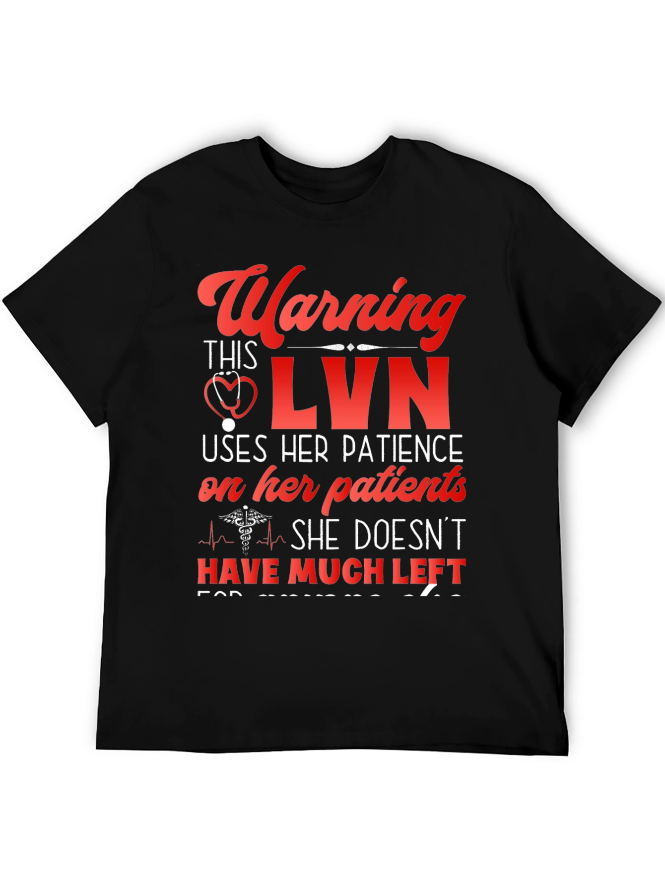 Warning LVN T-Shirt