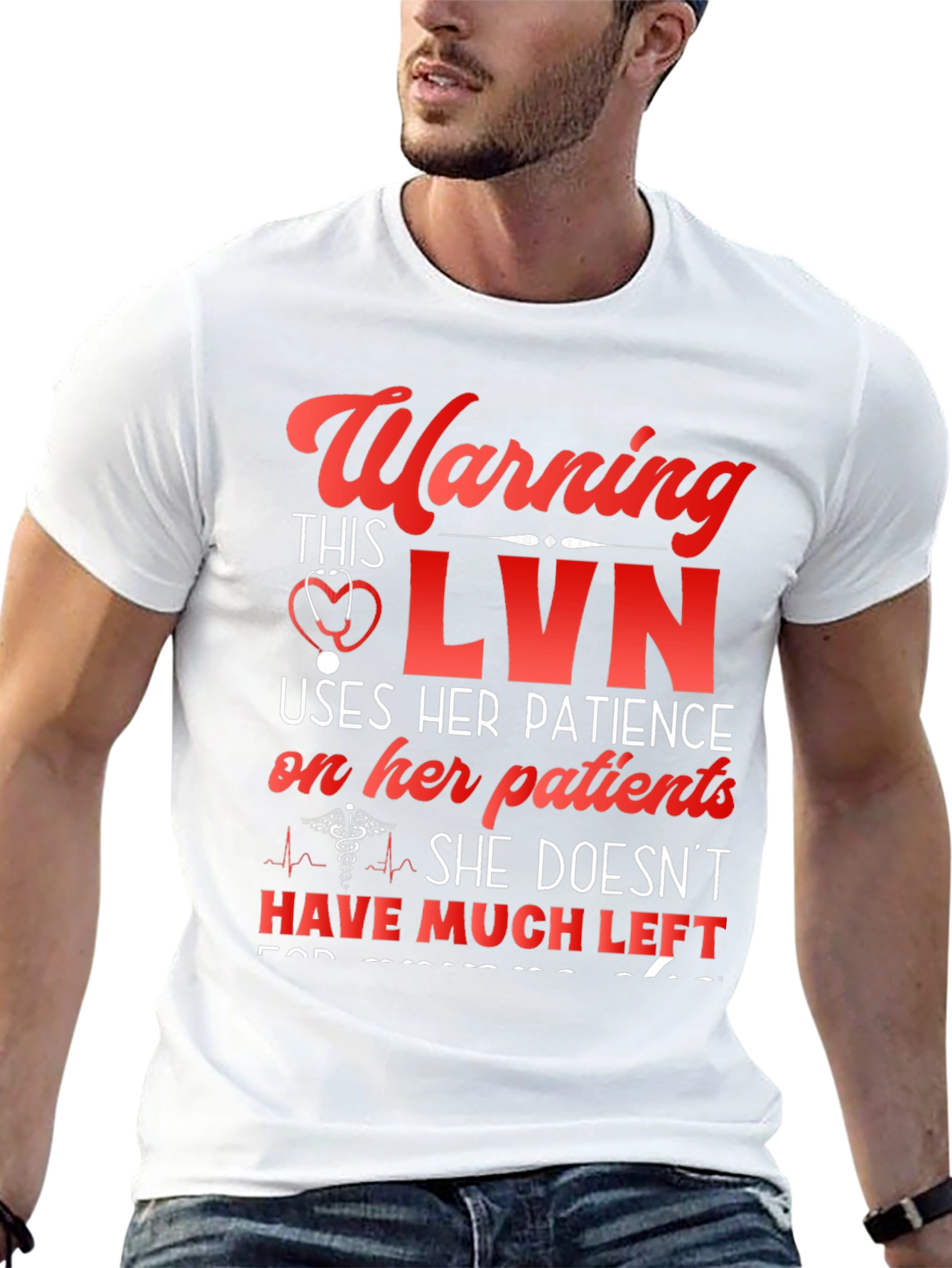Warning LVN T-Shirt