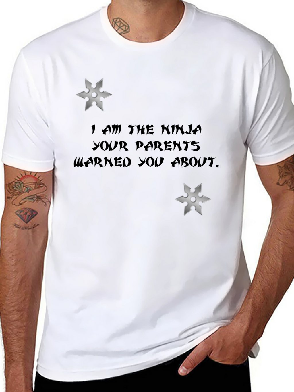 Ninja Warning Graphic Tee