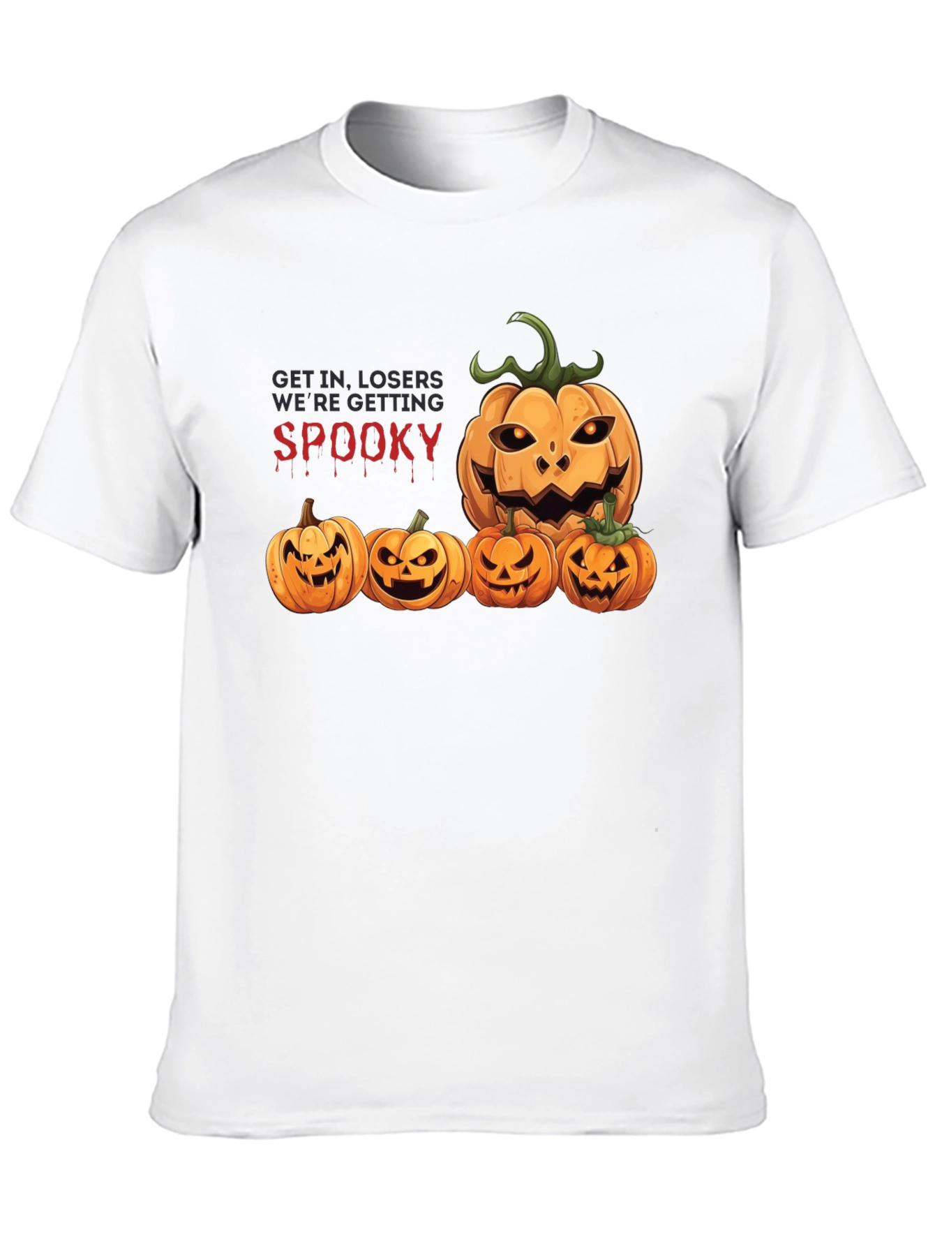 Spooky Season Pumpkin Graphic T-Shirt
