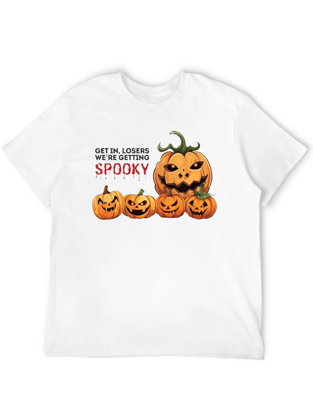 Spooky Season Pumpkin Graphic T-Shirt
