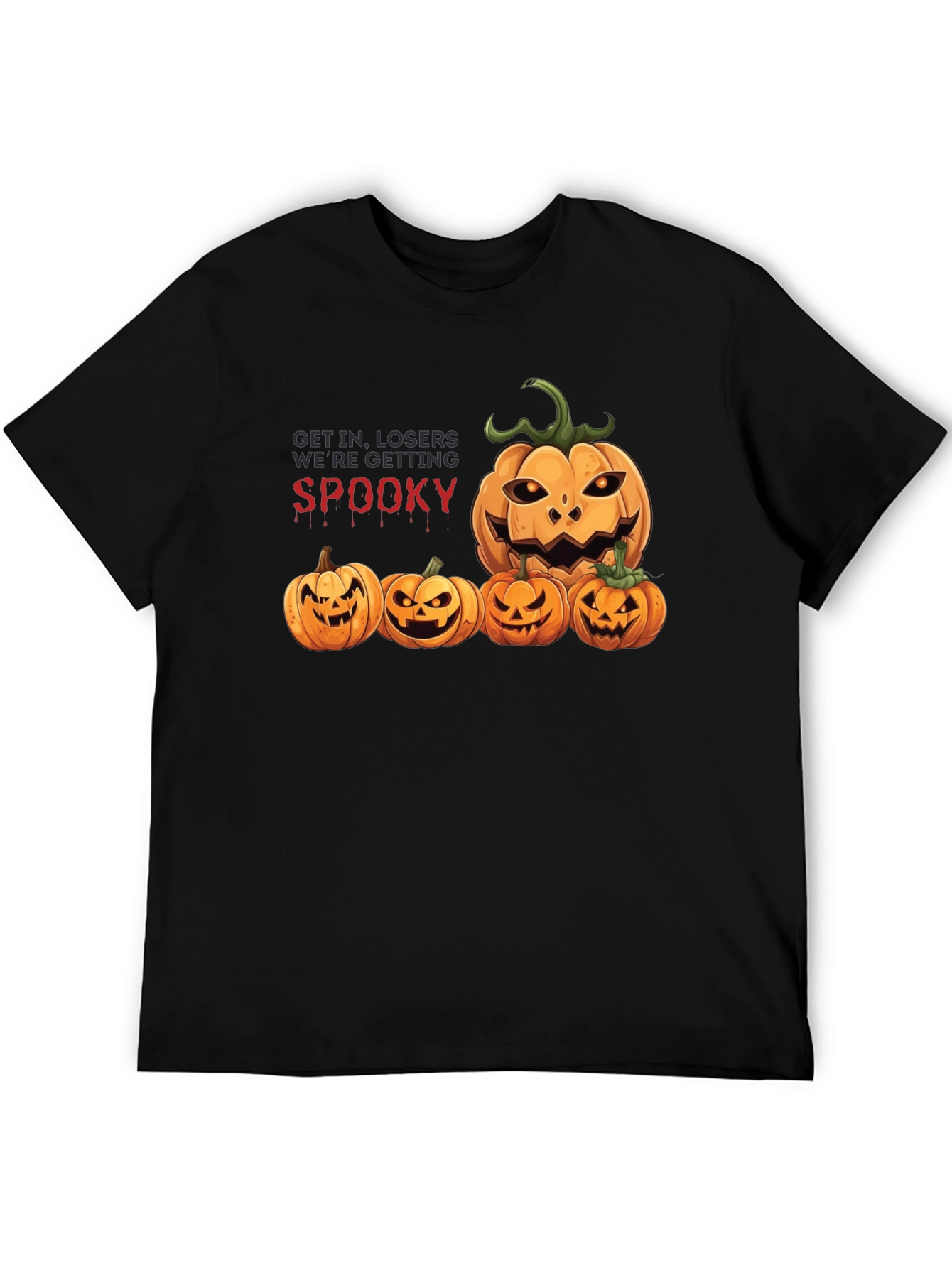 Spooky Season Pumpkin Graphic T-Shirt