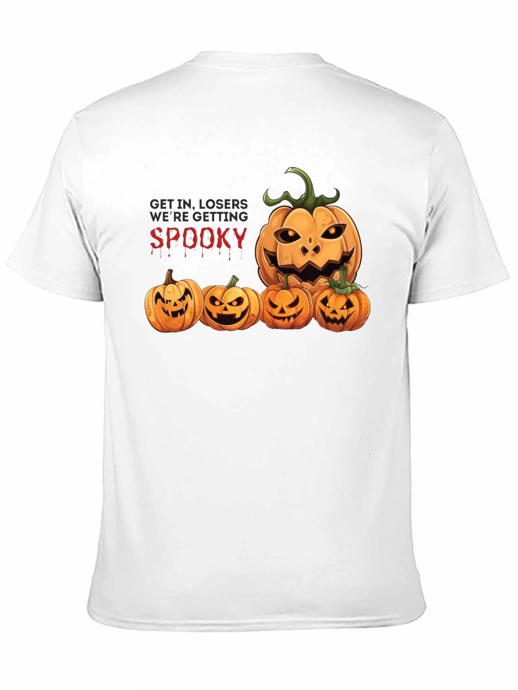 Spooky Season Pumpkin Graphic T-Shirt