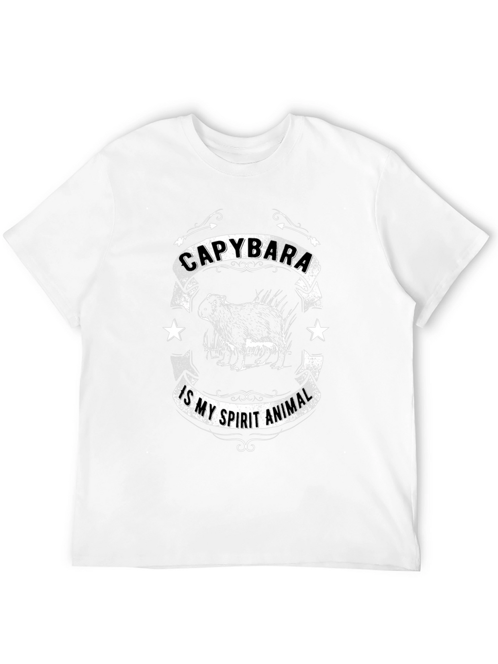 Capybara Spirit Animal Graphic T-Shirt