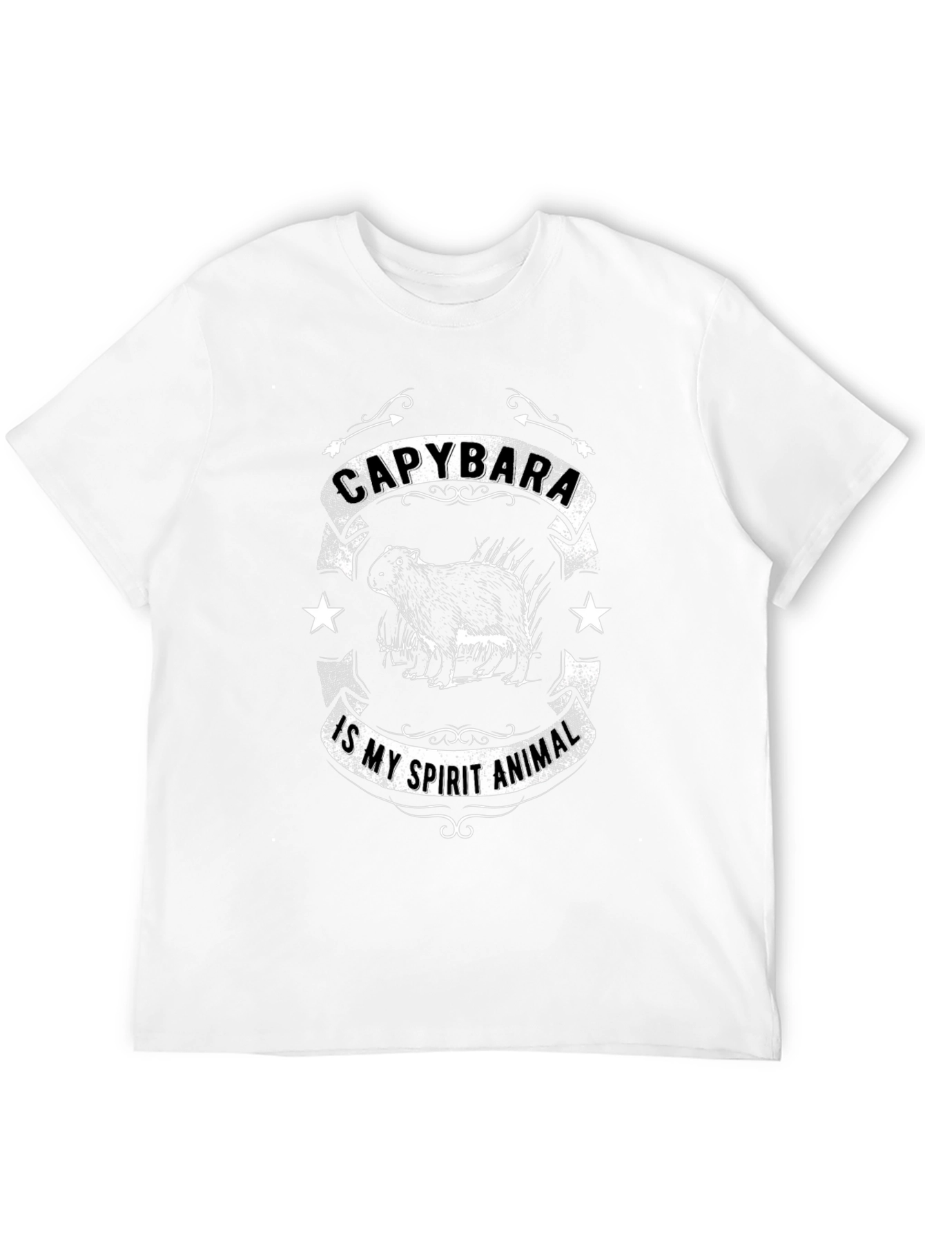 Capybara Spirit Animal Graphic T-Shirt