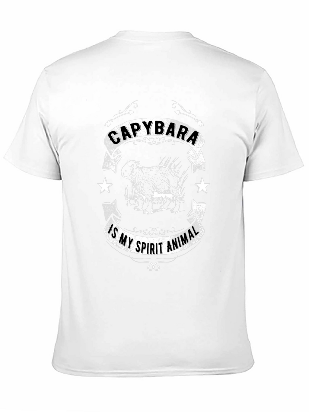 Capybara Spirit Animal Graphic T-Shirt