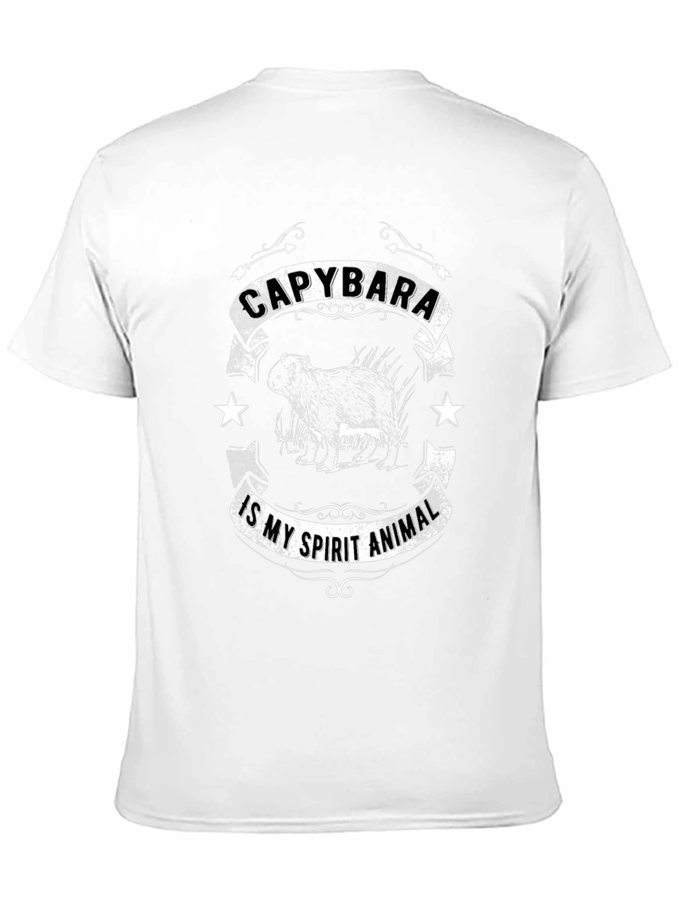 Capybara Spirit Animal Graphic T-Shirt