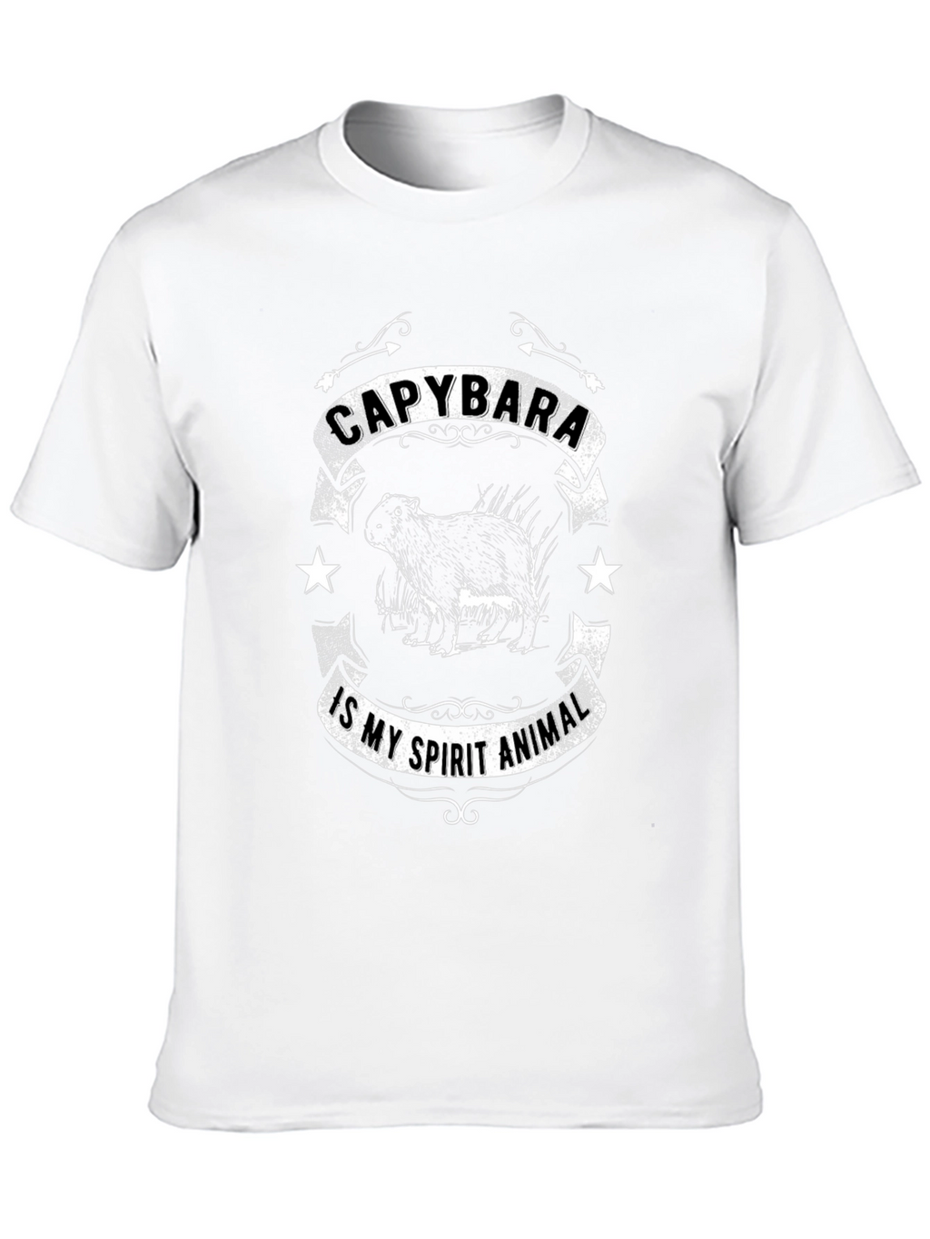Capybara Spirit Animal Graphic T-Shirt