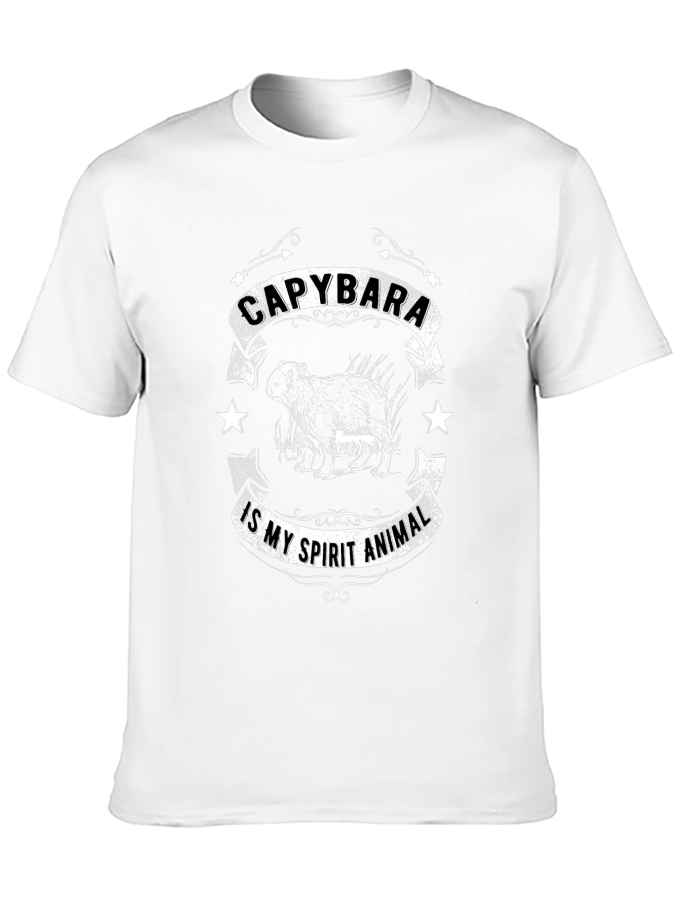 Capybara Spirit Animal Graphic T-Shirt