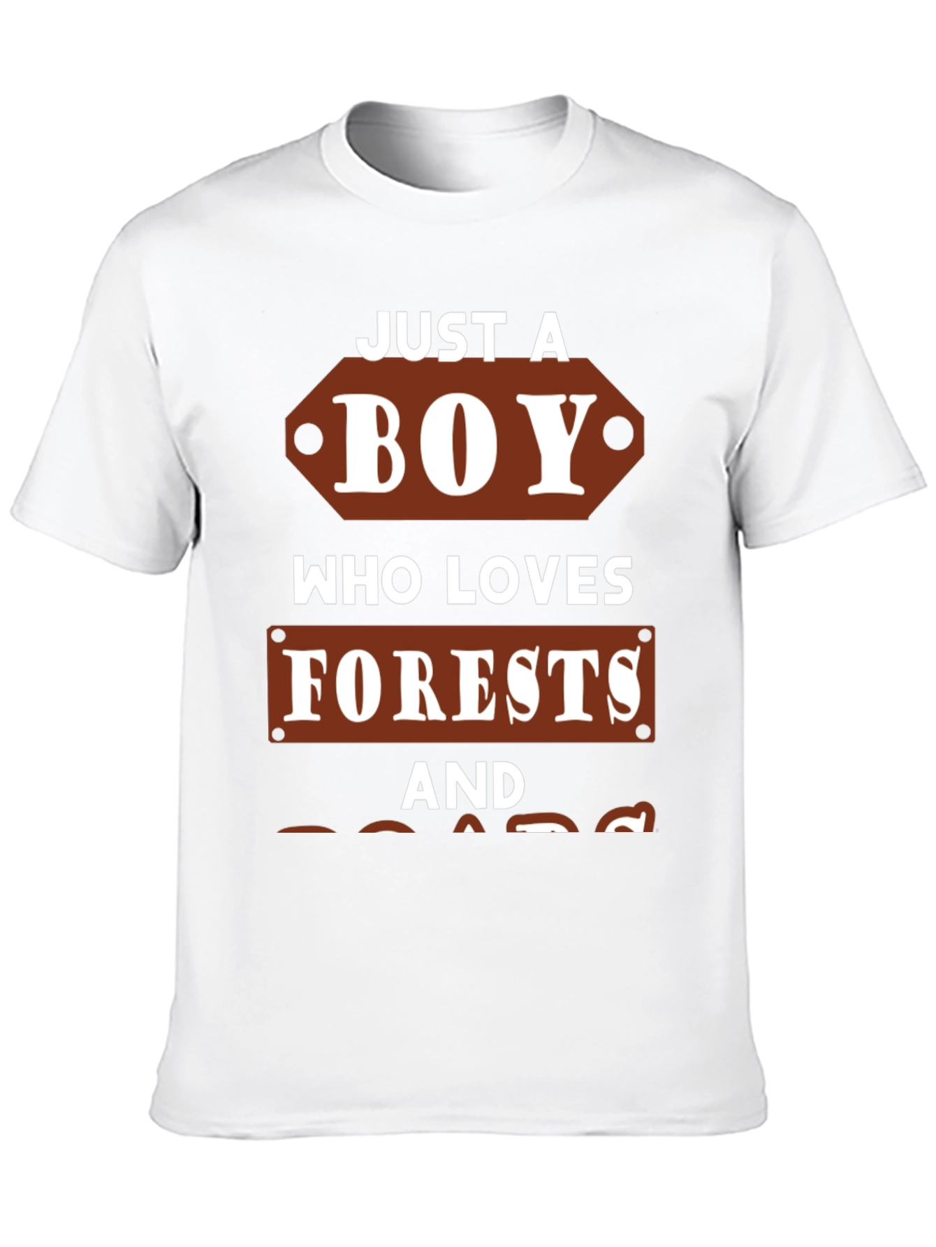 Just a Boy Who Loves Forests T-Shirt