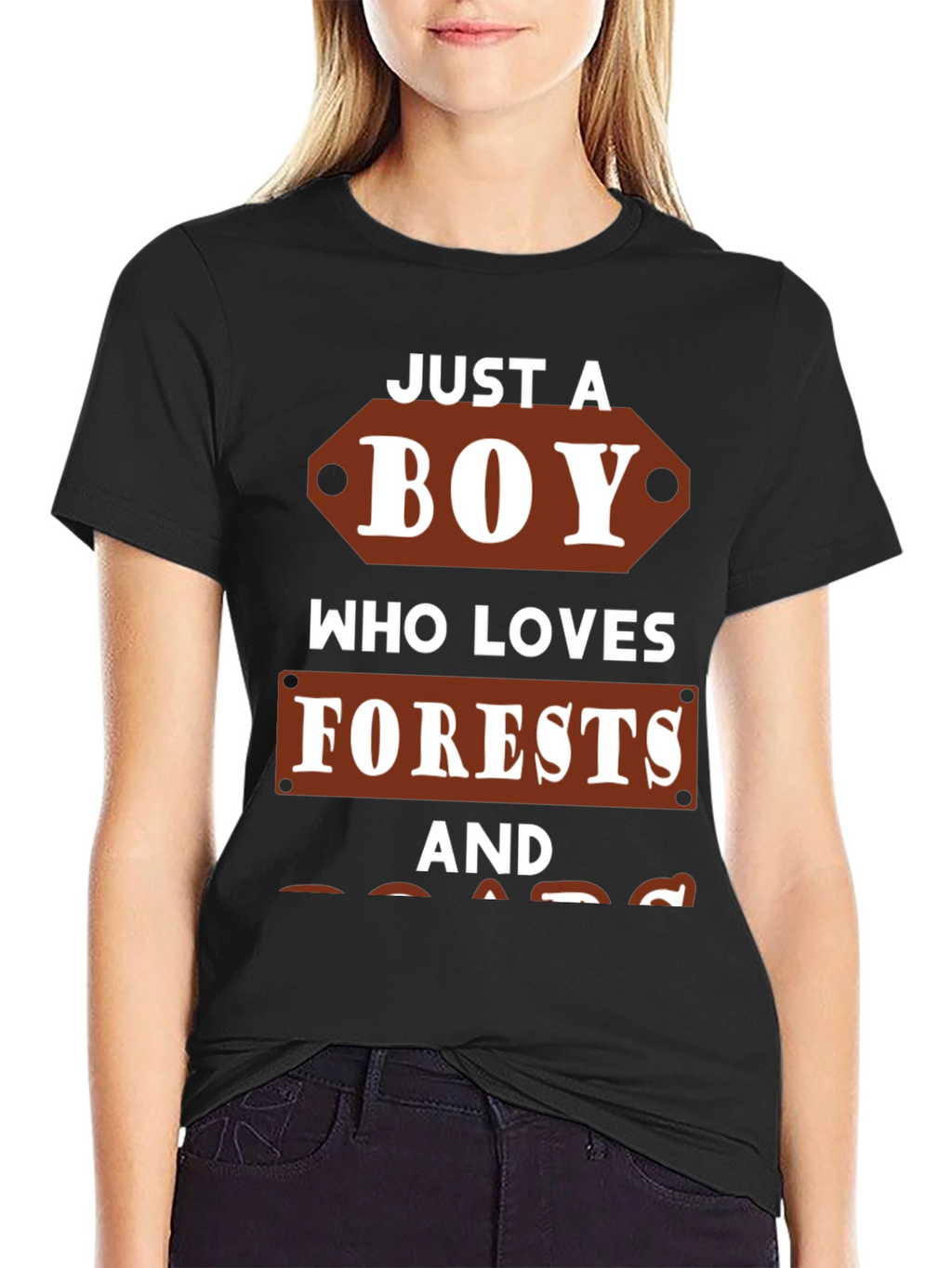 Just a Boy Who Loves Forests T-Shirt