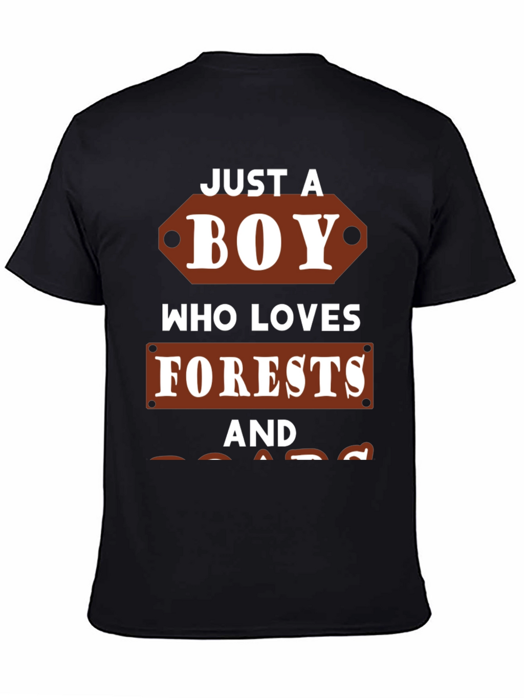Just a Boy Who Loves Forests T-Shirt