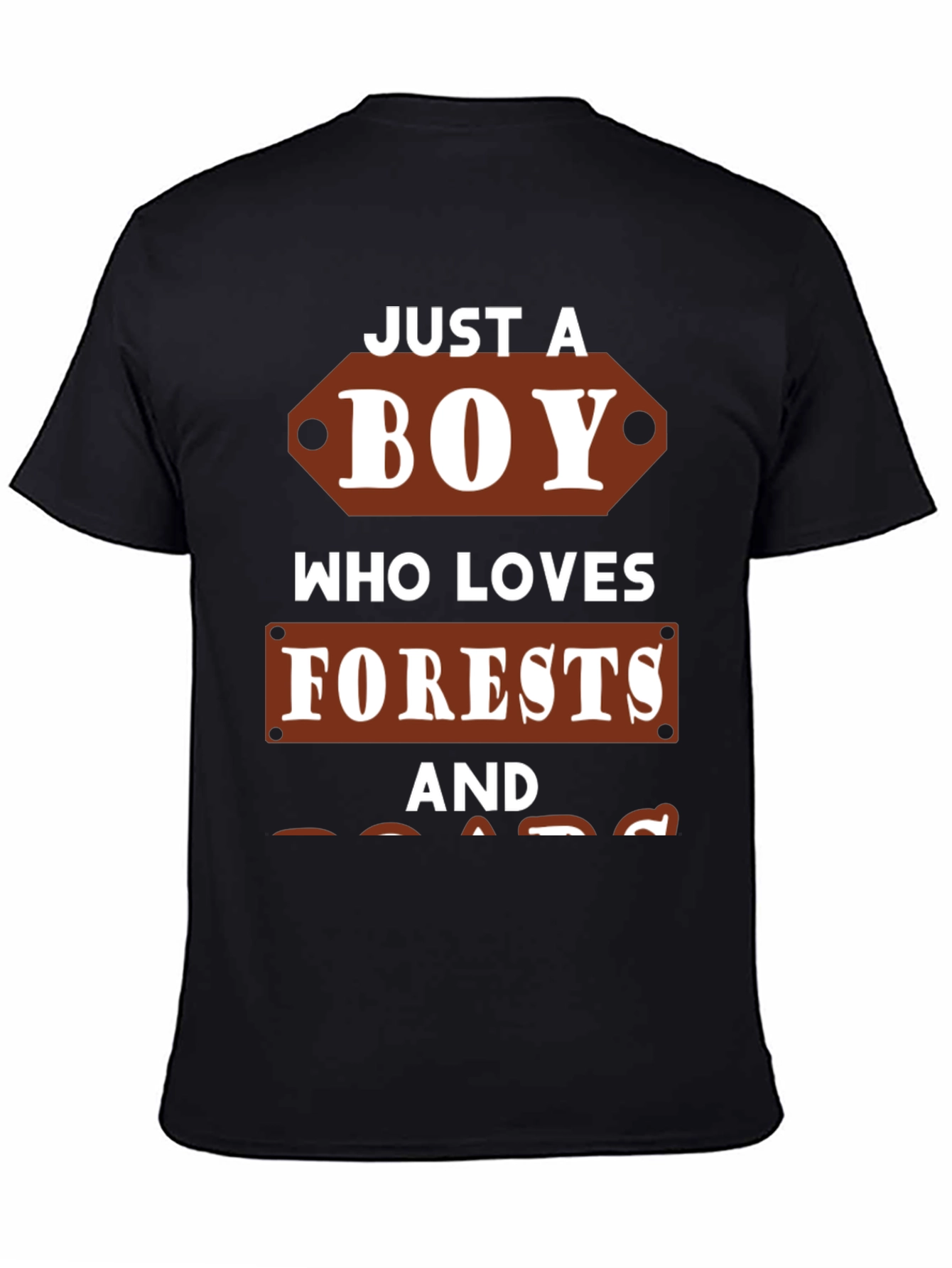 Just a Boy Who Loves Forests T-Shirt