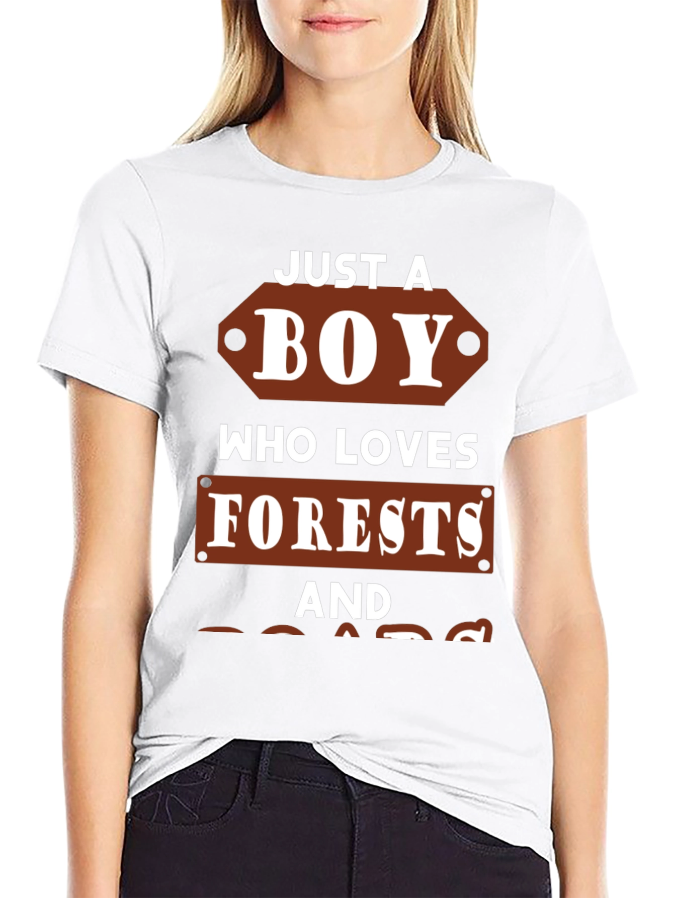 Just a Boy Who Loves Forests T-Shirt