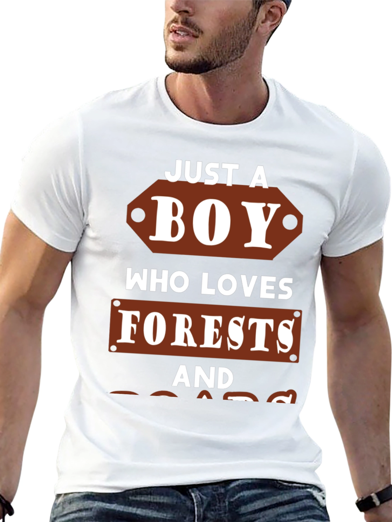 Just a Boy Who Loves Forests T-Shirt