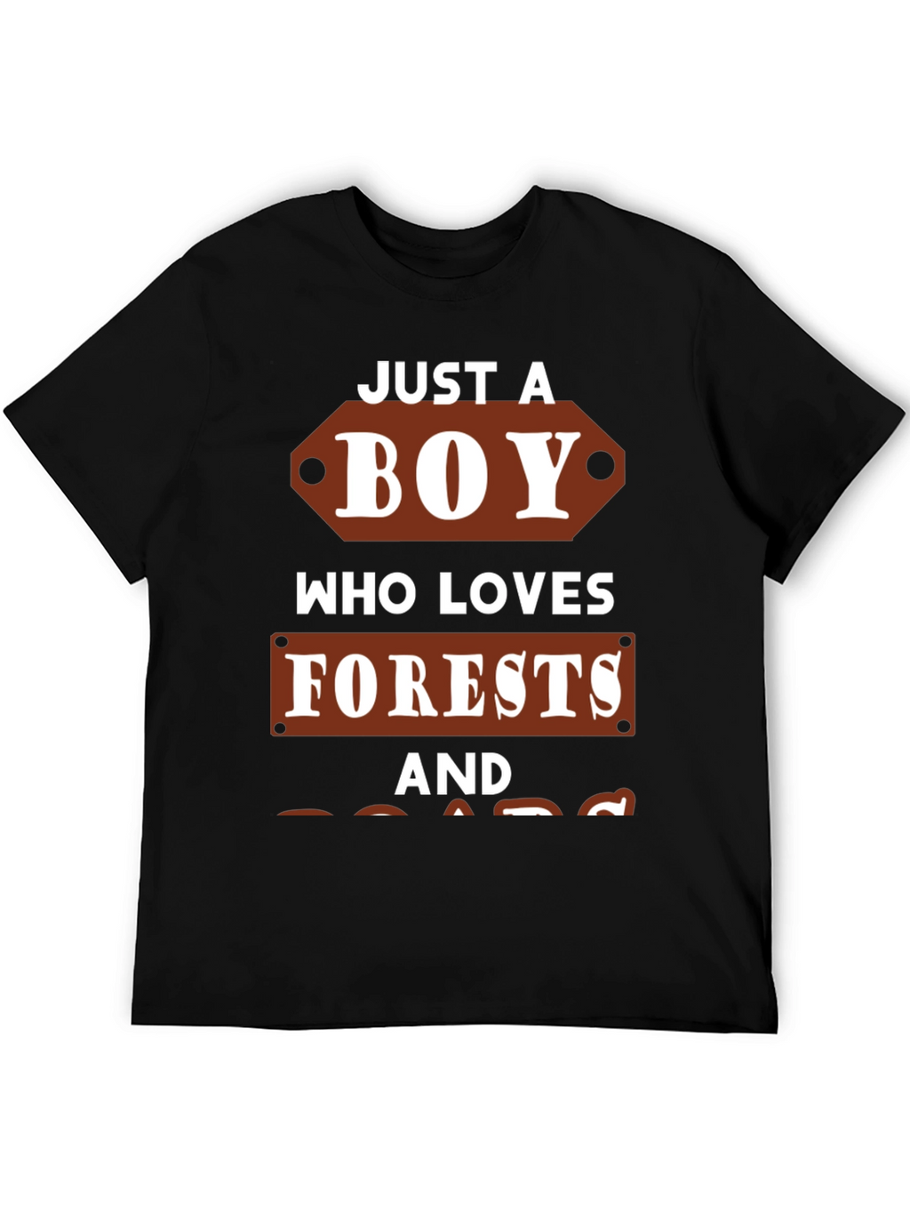 Just a Boy Who Loves Forests T-Shirt