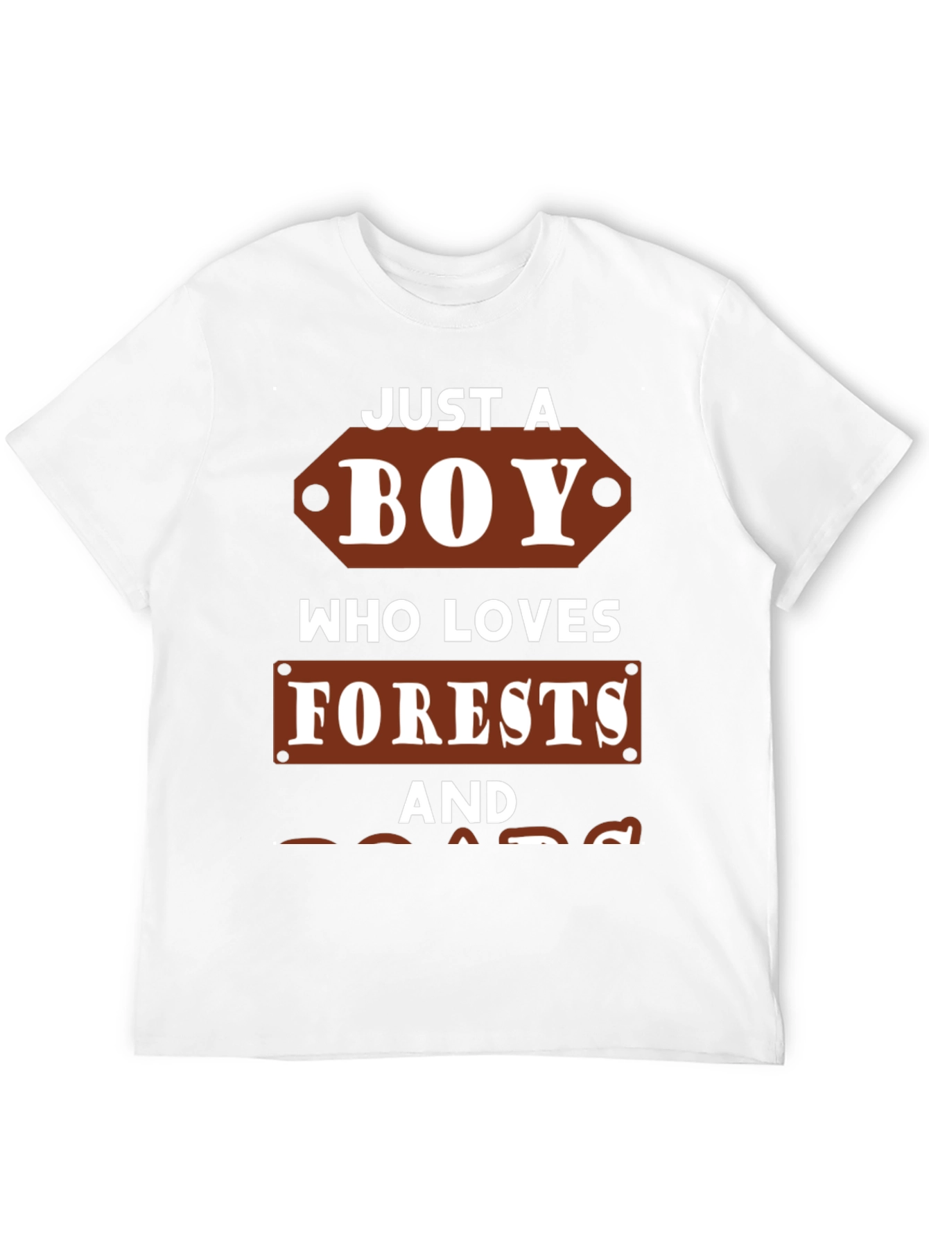 Just a Boy Who Loves Forests T-Shirt