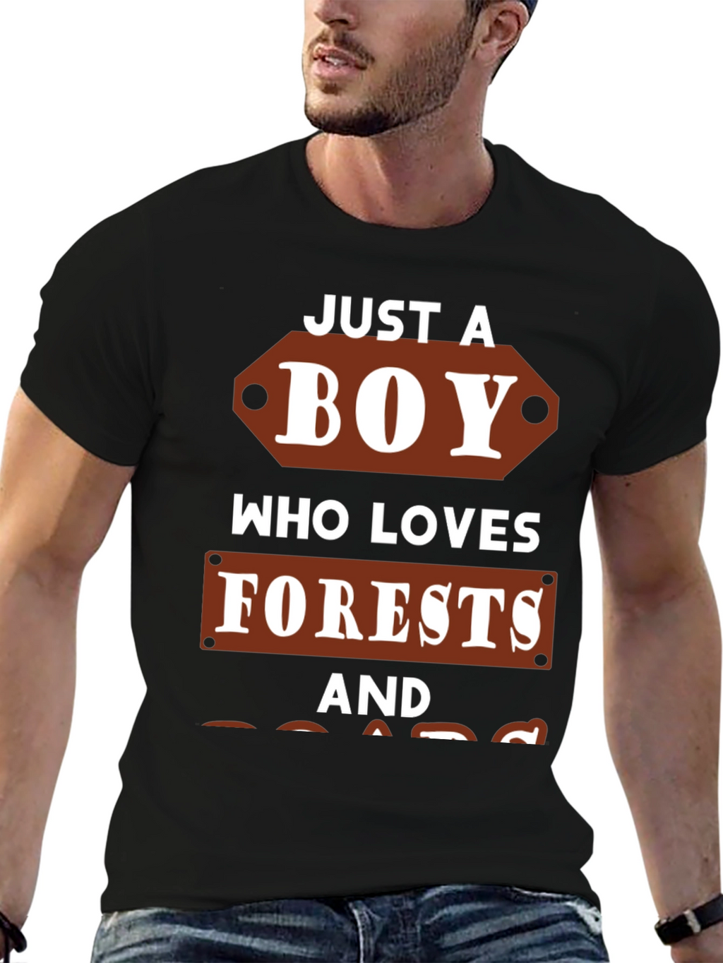 Just a Boy Who Loves Forests T-Shirt