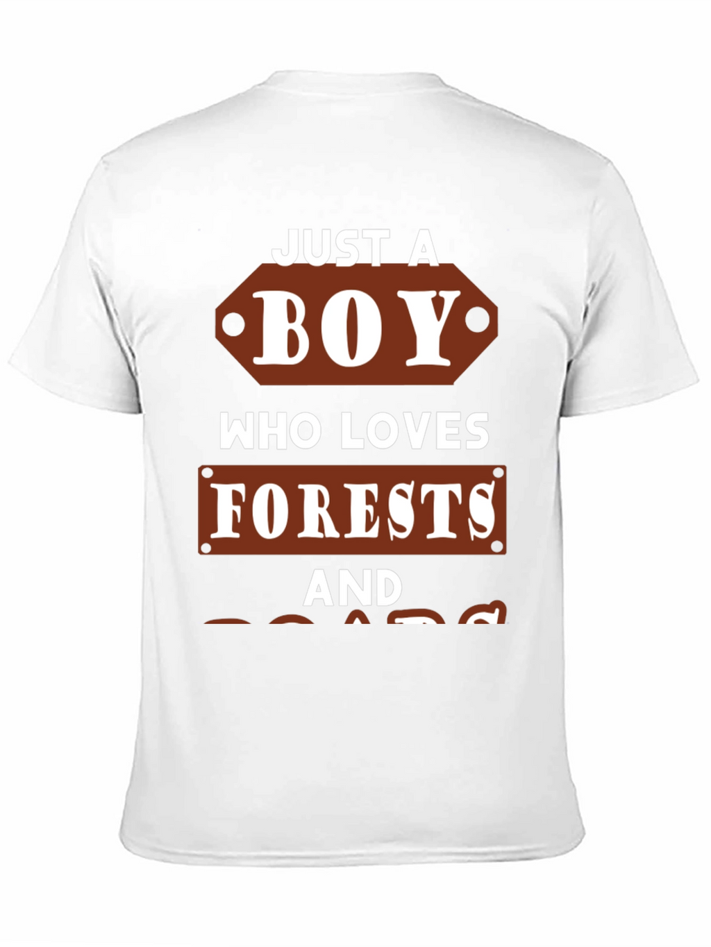 Just a Boy Who Loves Forests T-Shirt