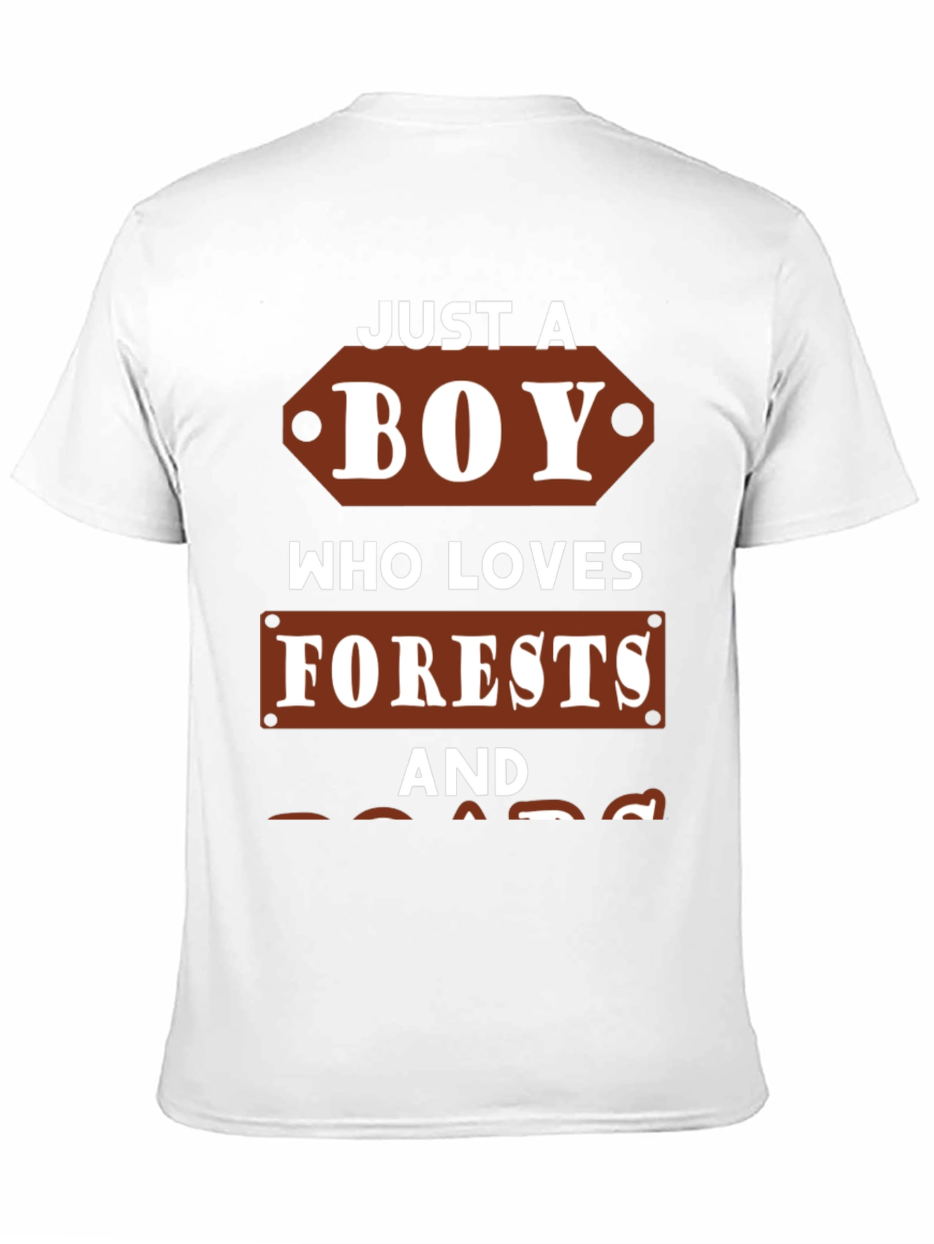 Just a Boy Who Loves Forests T-Shirt
