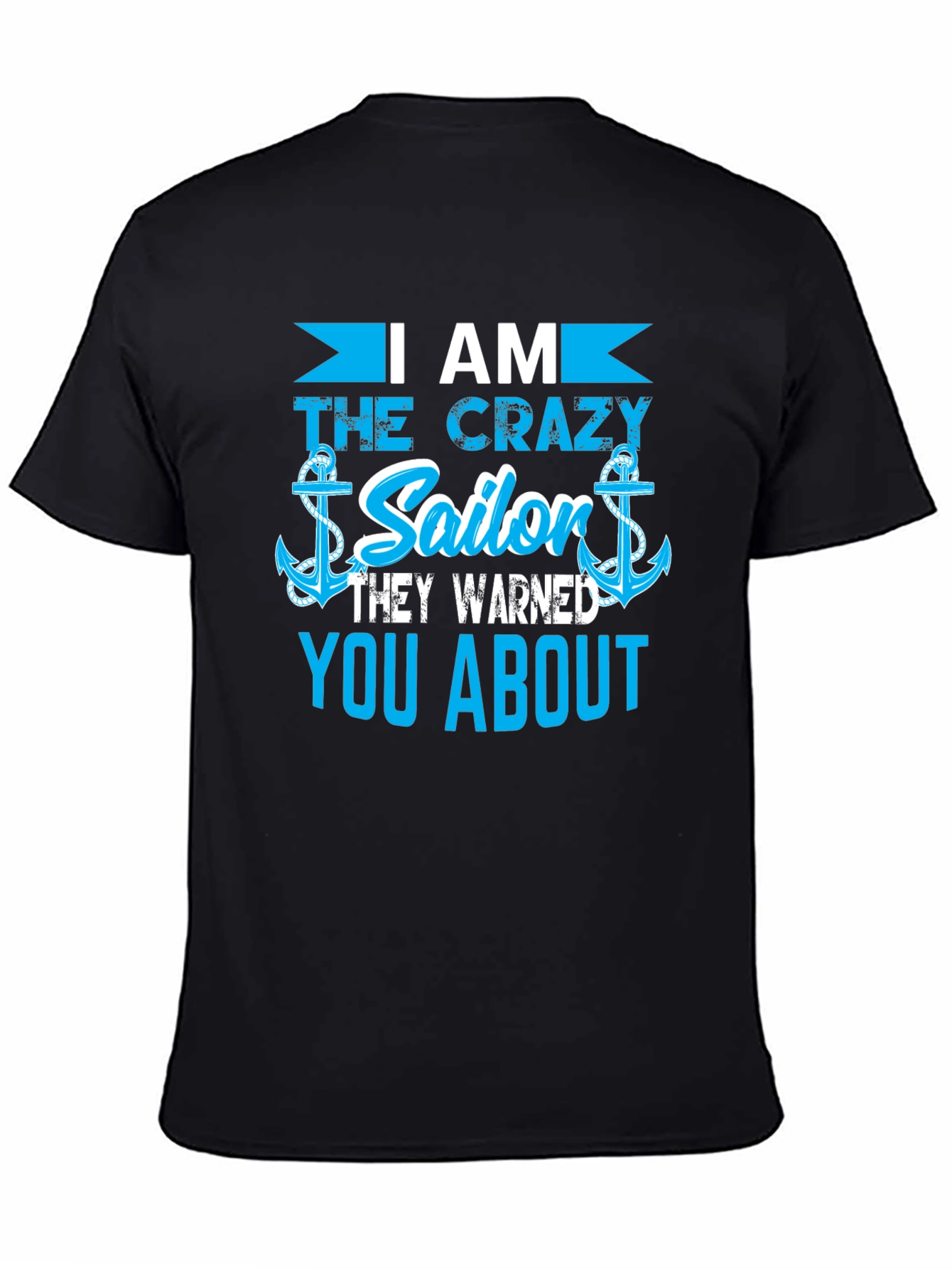 Crazy Sailor T-Shirt - Novelty Nautical Tee