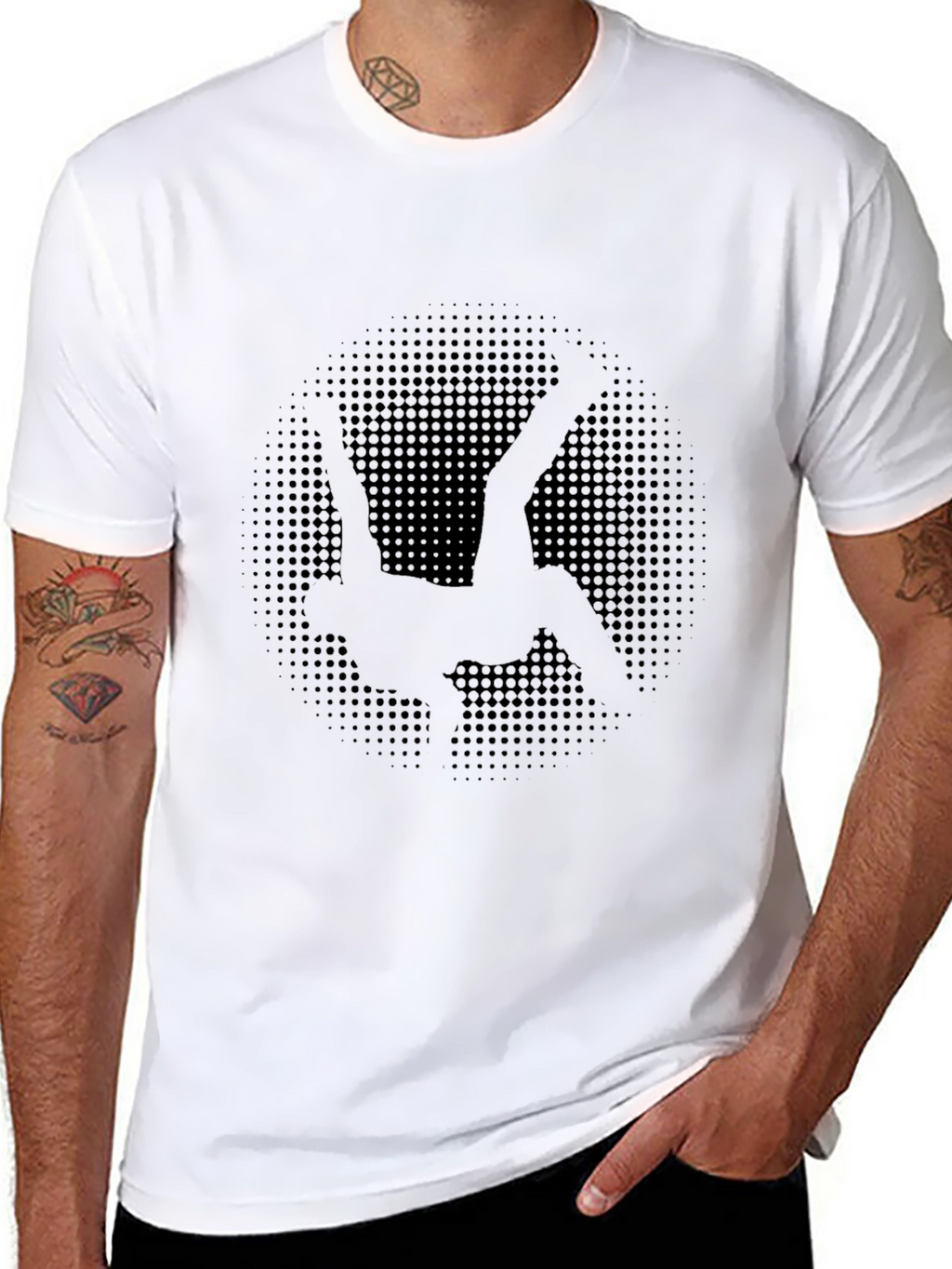 Silhouette Kick Graphic T-Shirt