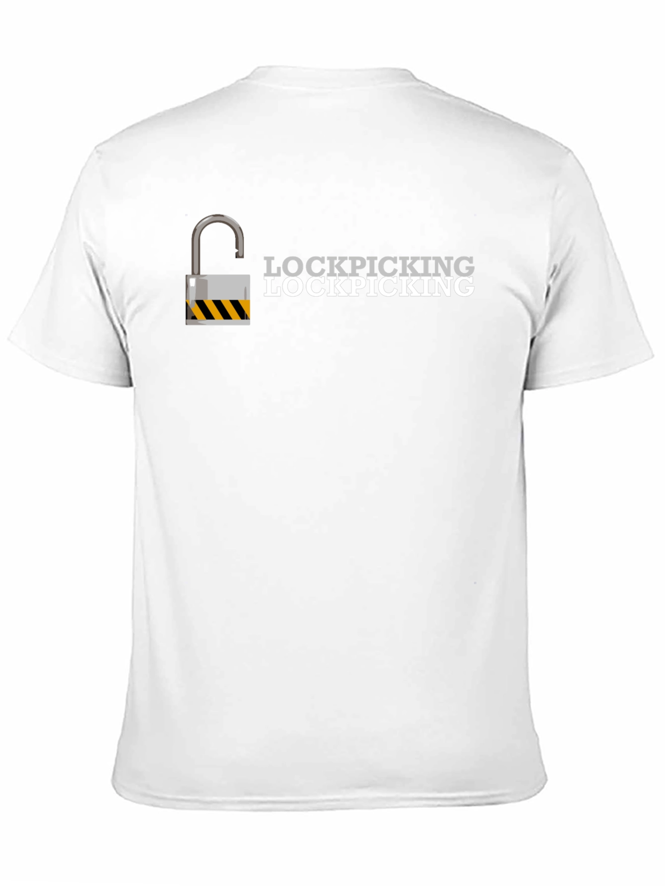 Lockpicking T-Shirt - Black Graphic Tee