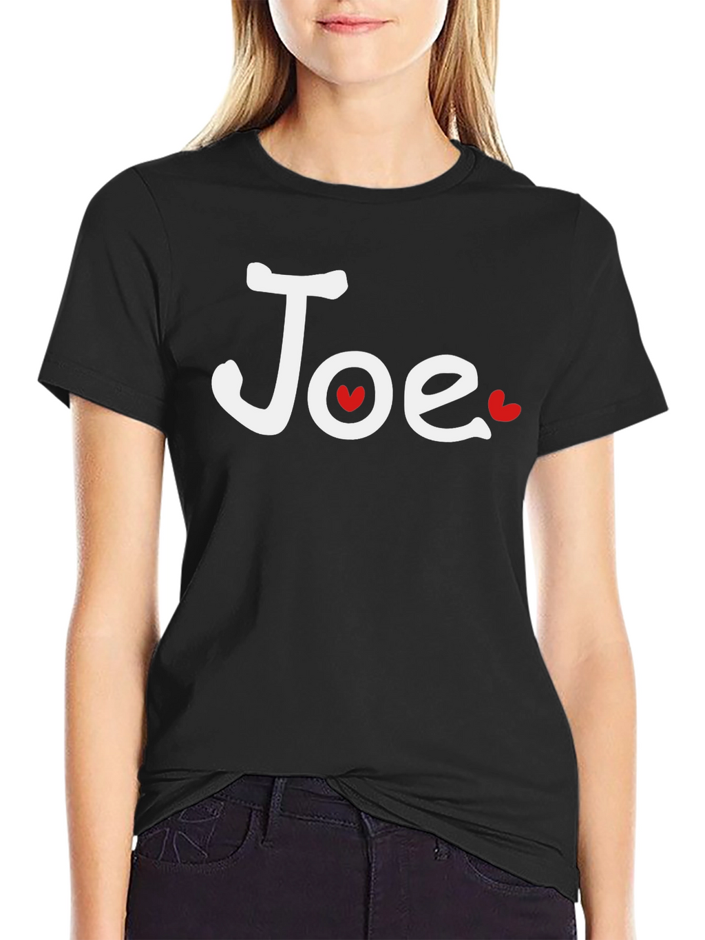 Joe Heart Graphic Tee - Black