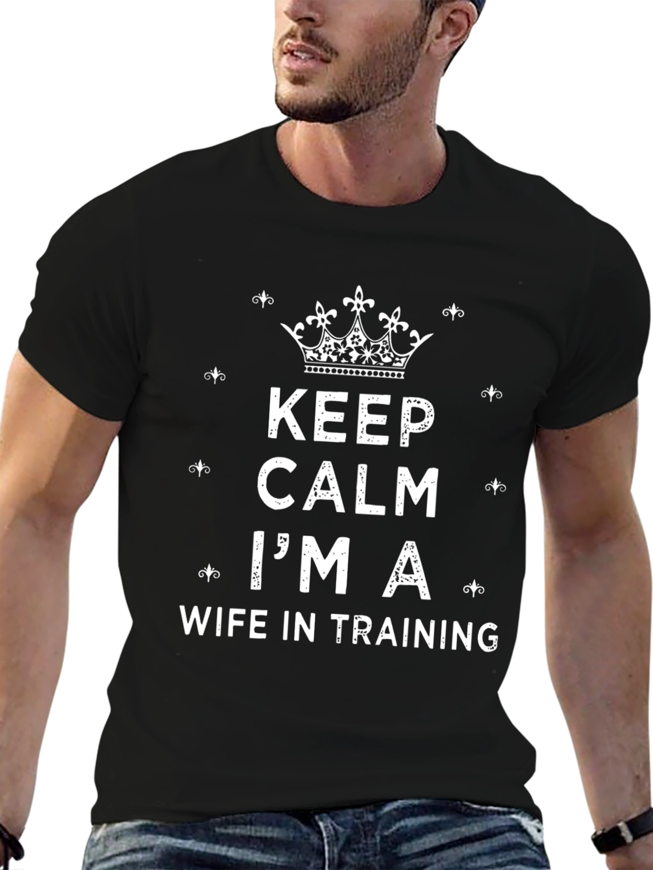 Keep Calm Im A Wife in Training T-Shirt