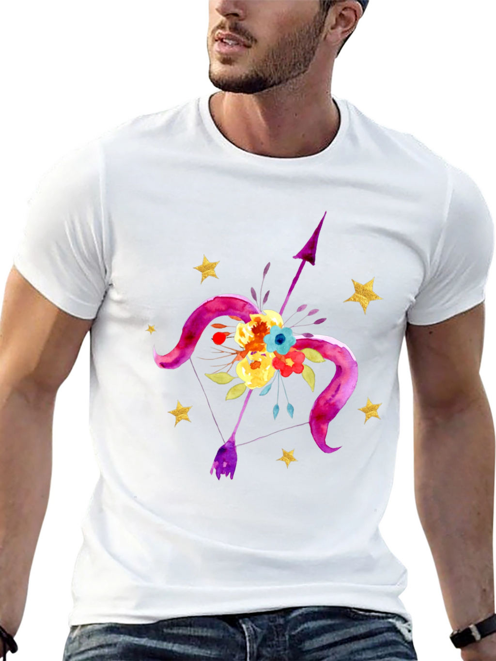 Floral Sagittarius T-Shirt