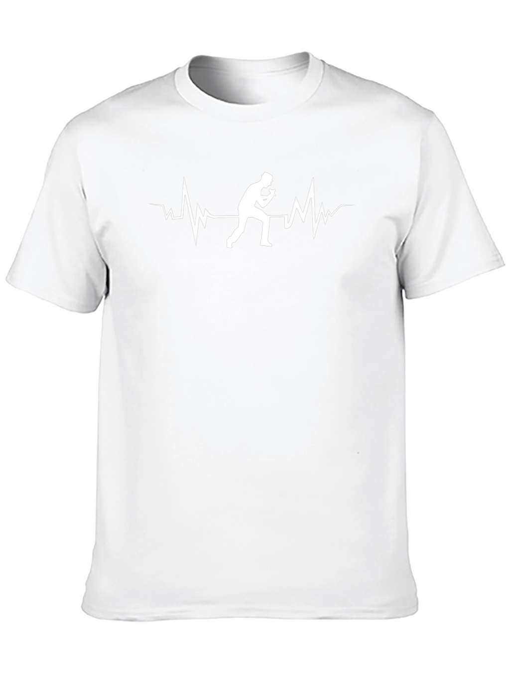 Heartbeat Gamer T-Shirt - Black Cotton Tee