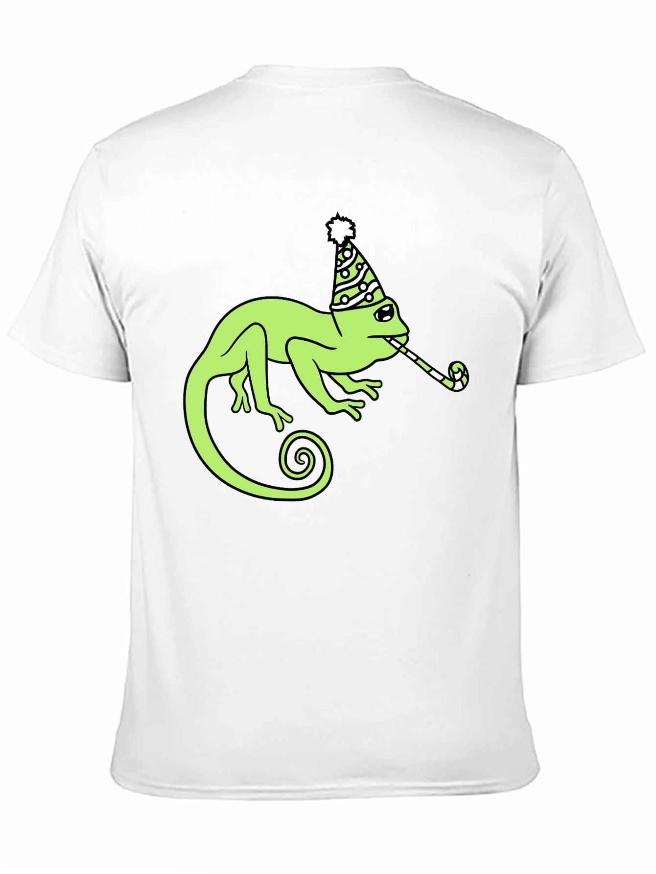 Party Chameleon Graphic Tee - Fun & Unique Design