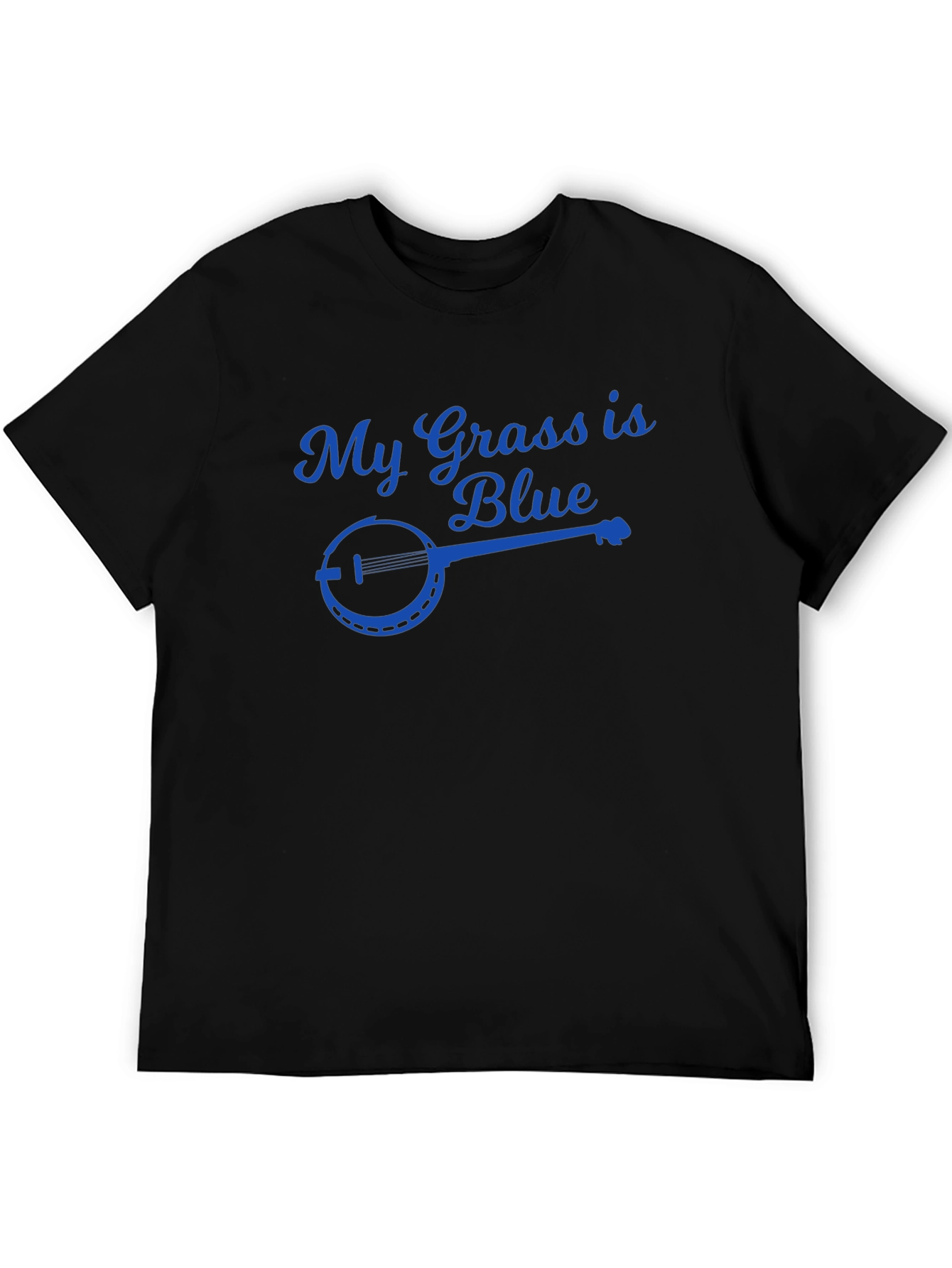 My Grass is Blue Banjo T-Shirt