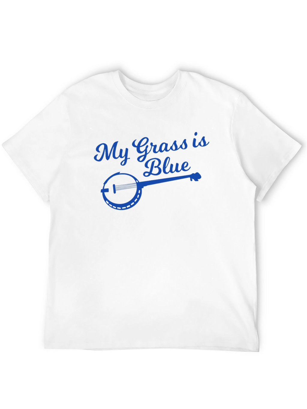 My Grass is Blue Banjo T-Shirt