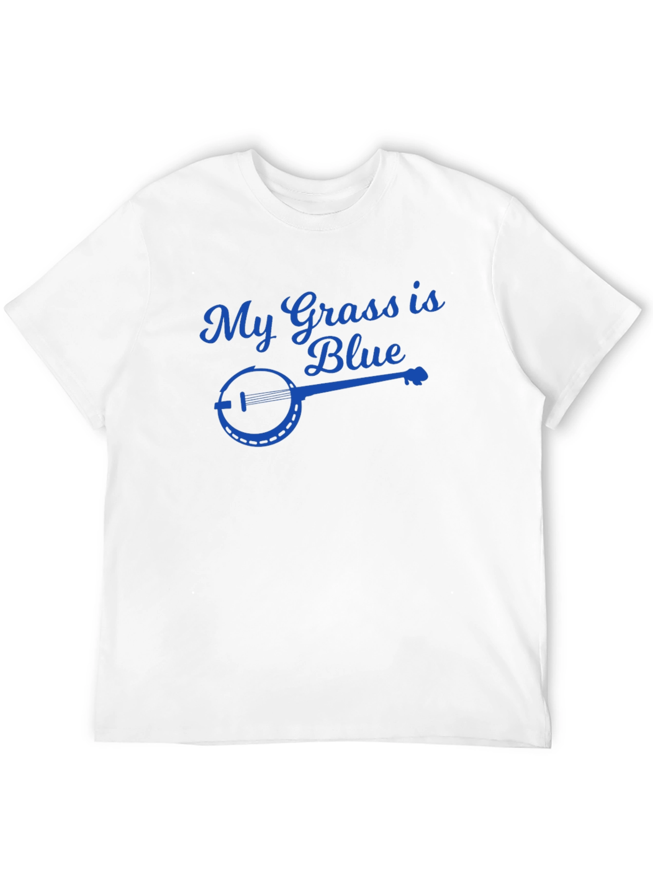 My Grass is Blue Banjo T-Shirt