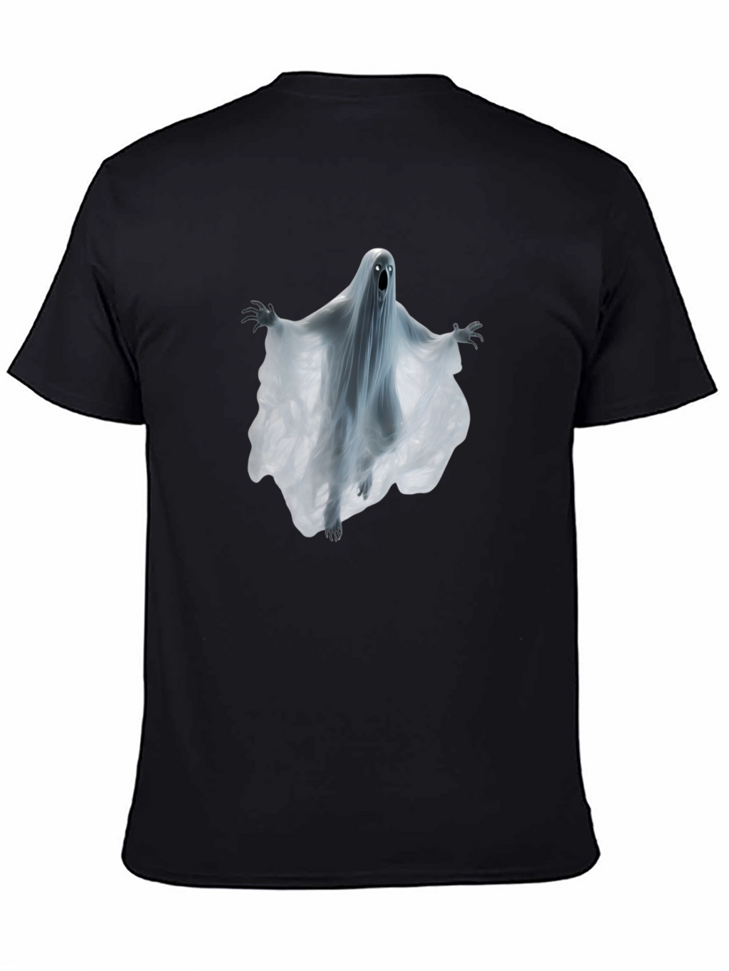 Ghost Graphic T-Shirt - Spooky Halloween Tee