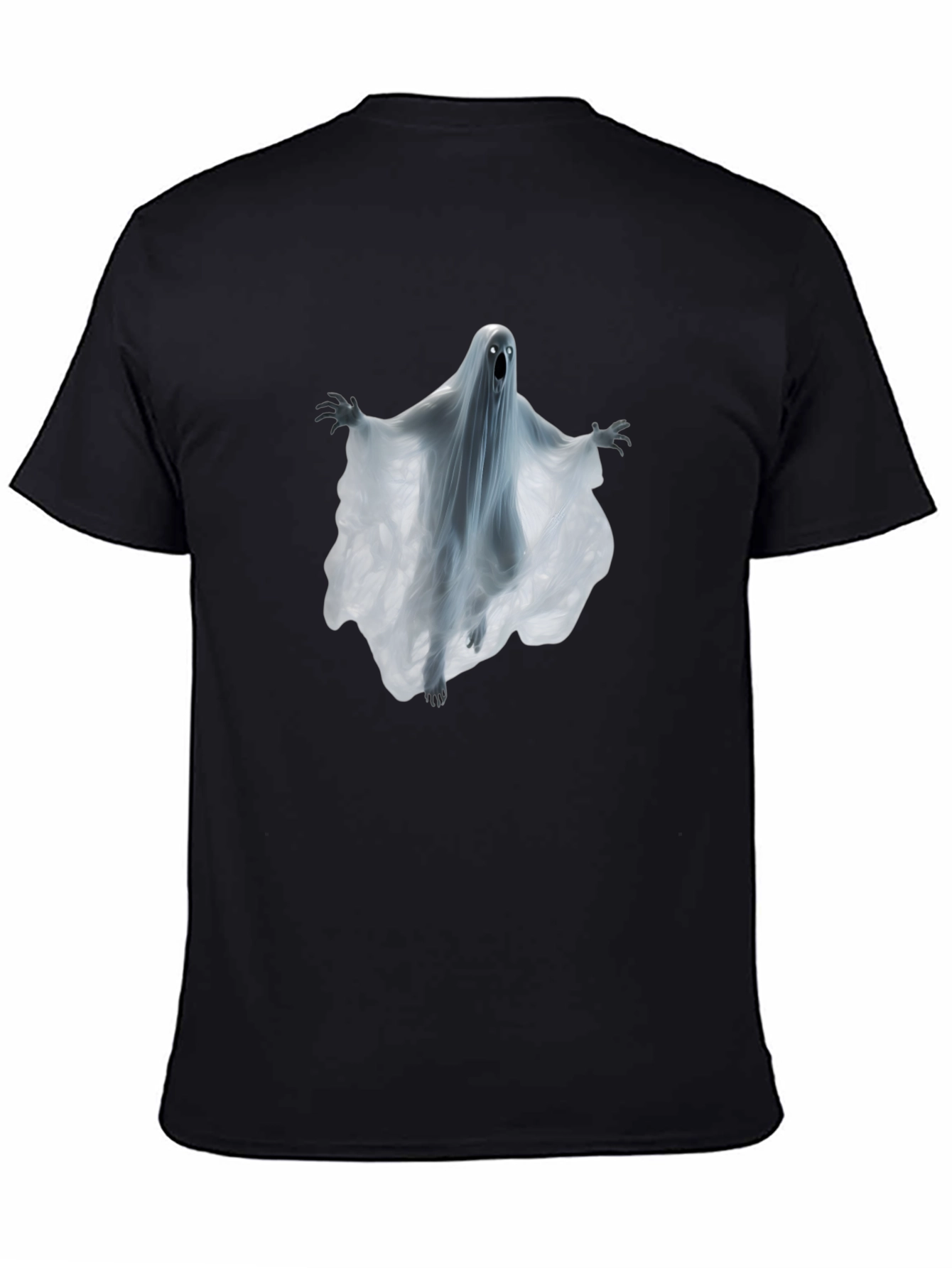 Ghost Graphic T-Shirt - Spooky Halloween Tee