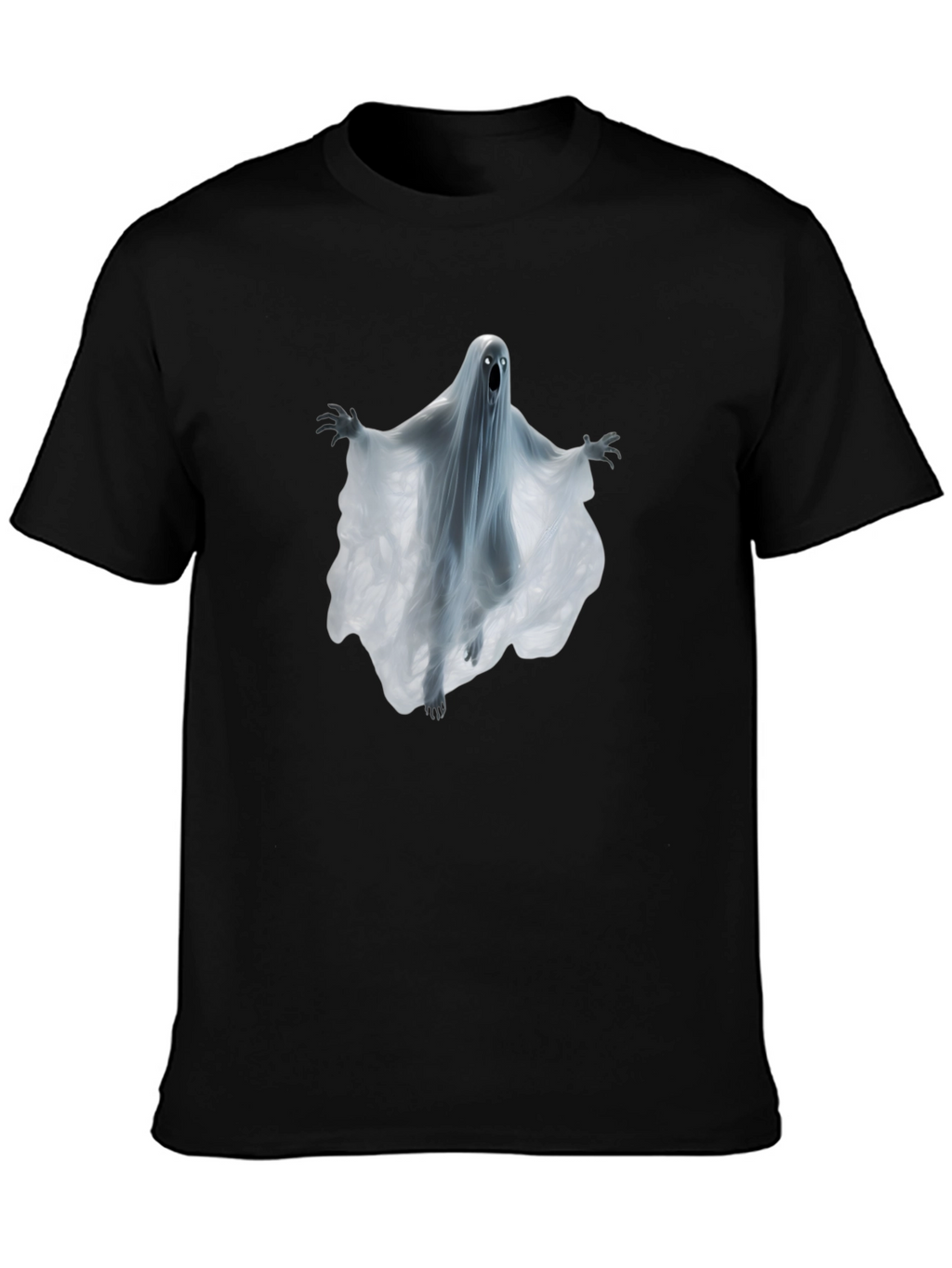 Ghost Graphic T-Shirt - Spooky Halloween Tee