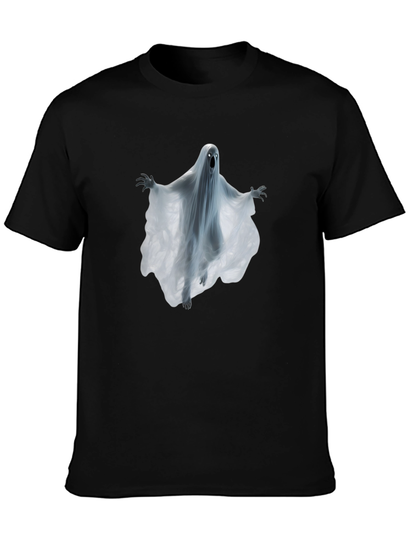 Ghost Graphic T-Shirt - Spooky Halloween Tee